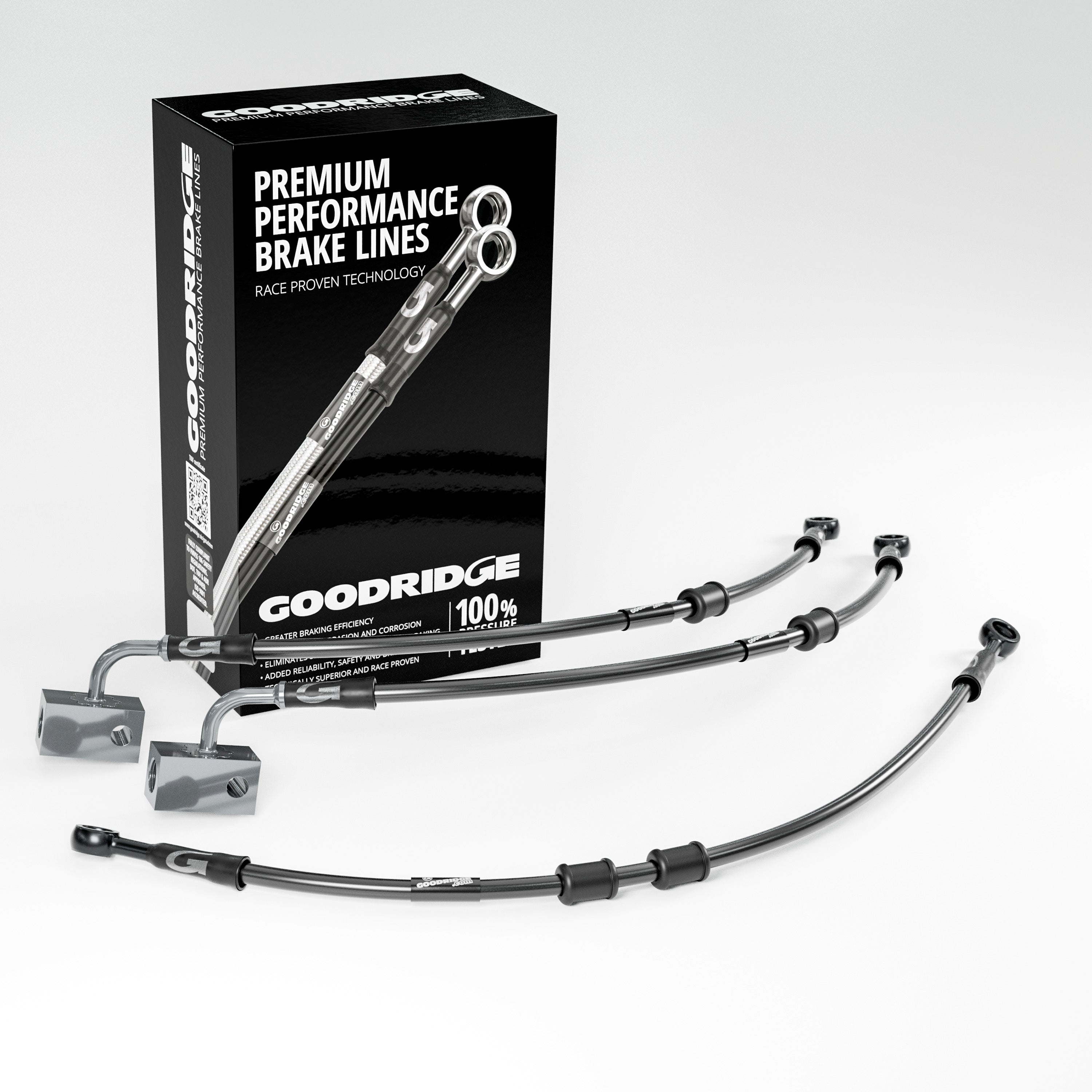 PERFORMANCE BRAKE HOSE KIT FOR HONDA VFR800X CROSSRUNNER ABS 17-21 Honda