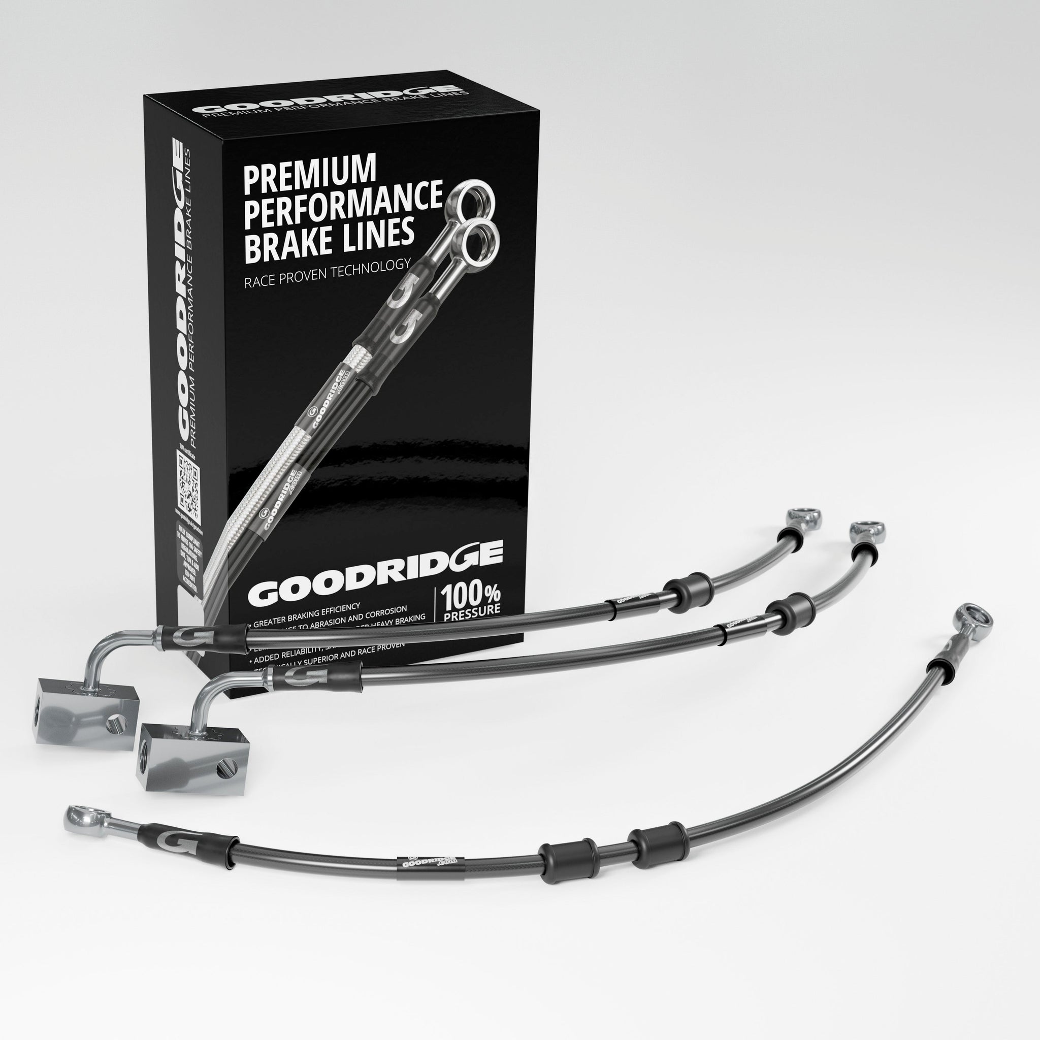 PERFORMANCE BRAKE HOSE KIT FOR KAWASAKI NINJA 650 + KRT ABS 17-23 Kawasaki
