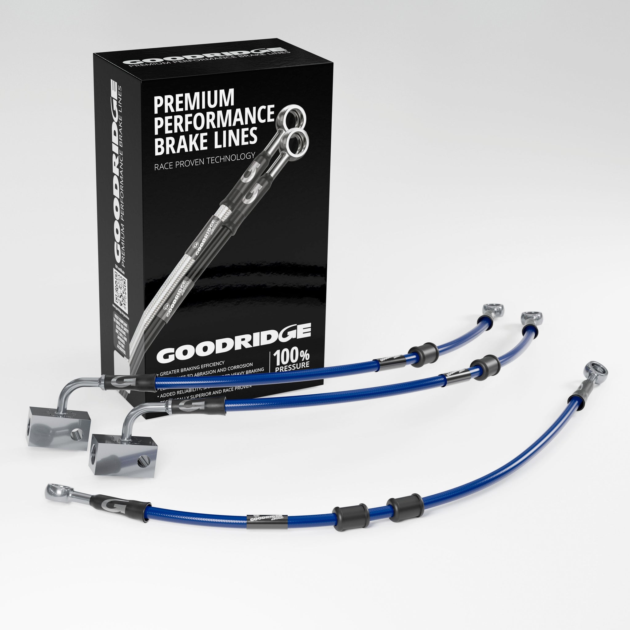 PERFORMANCE BRAKE HOSE KIT FOR KAWASAKI NINJA 650 + KRT ABS 17-23 Kawasaki
