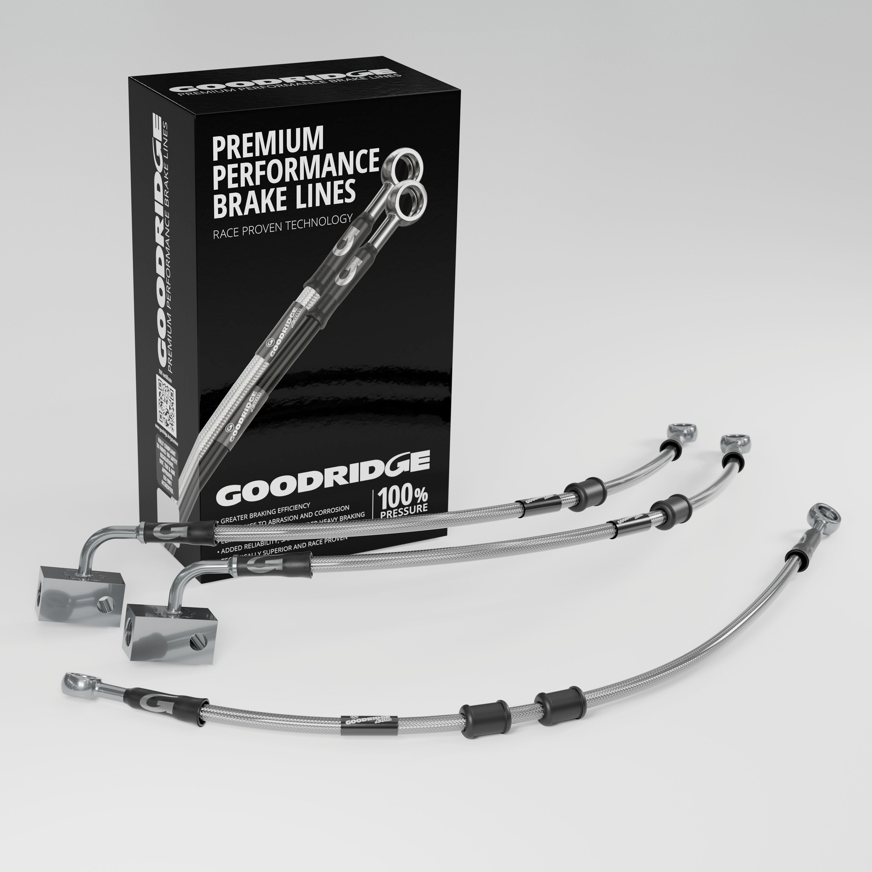 PERFORMANCE BRAKE HOSE KIT FOR KAWASAKI Z900 ABS 20-24 Kawasaki