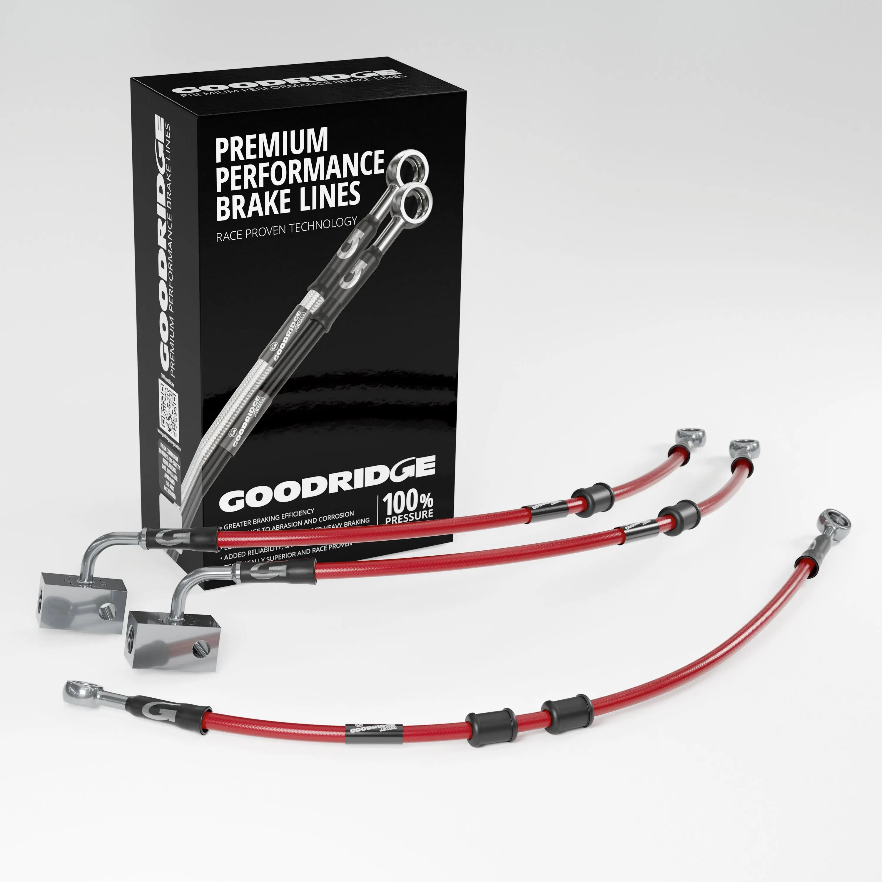 PERFORMANCE BRAKE HOSE KIT FOR YAMAHA TRACER 700 + TRACER GT ABS 16-20 Yamaha