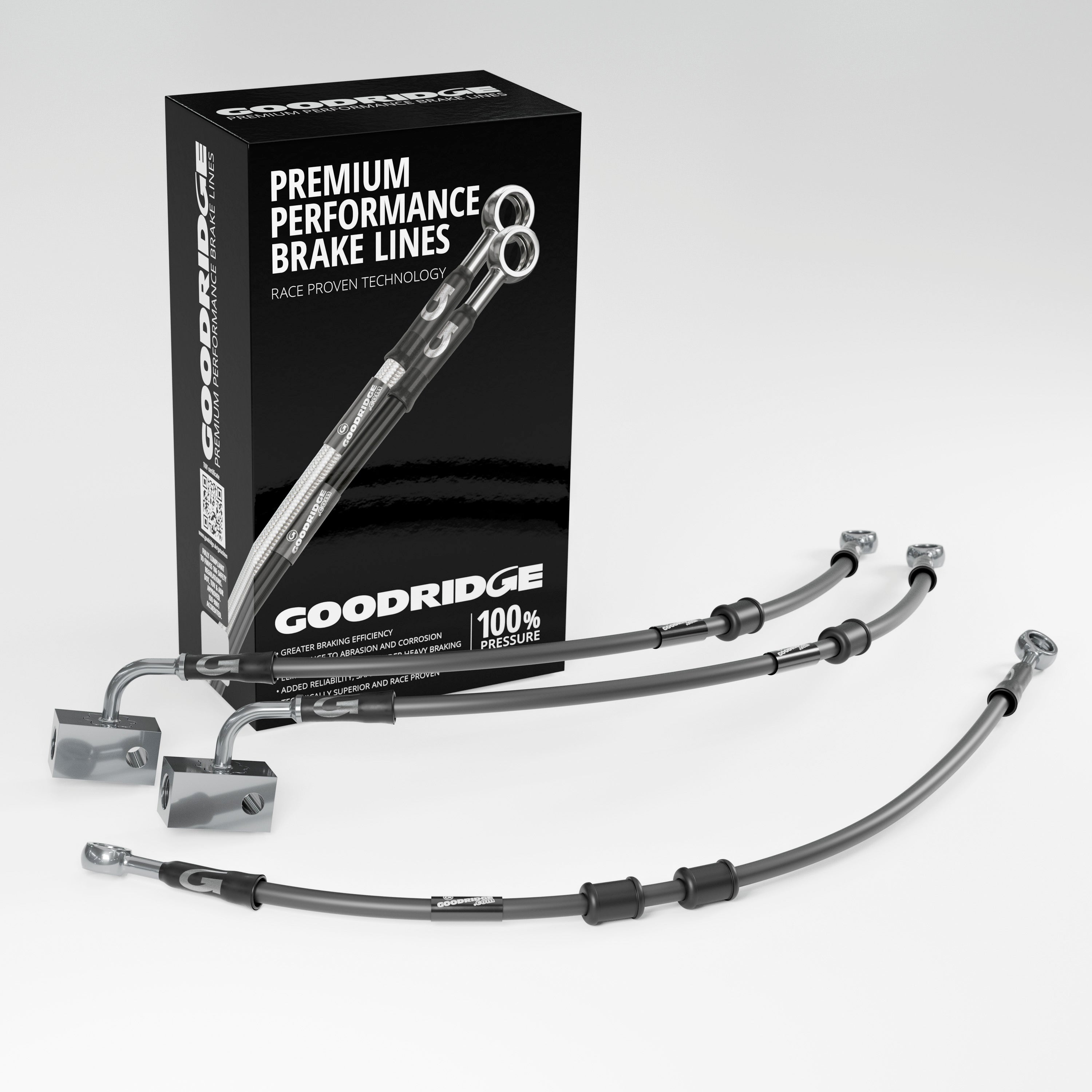 PERFORMANCE BRAKE HOSE KIT FOR SUZUKI DL650 / DL650X V-STROM ABS 12-25 Suzuki