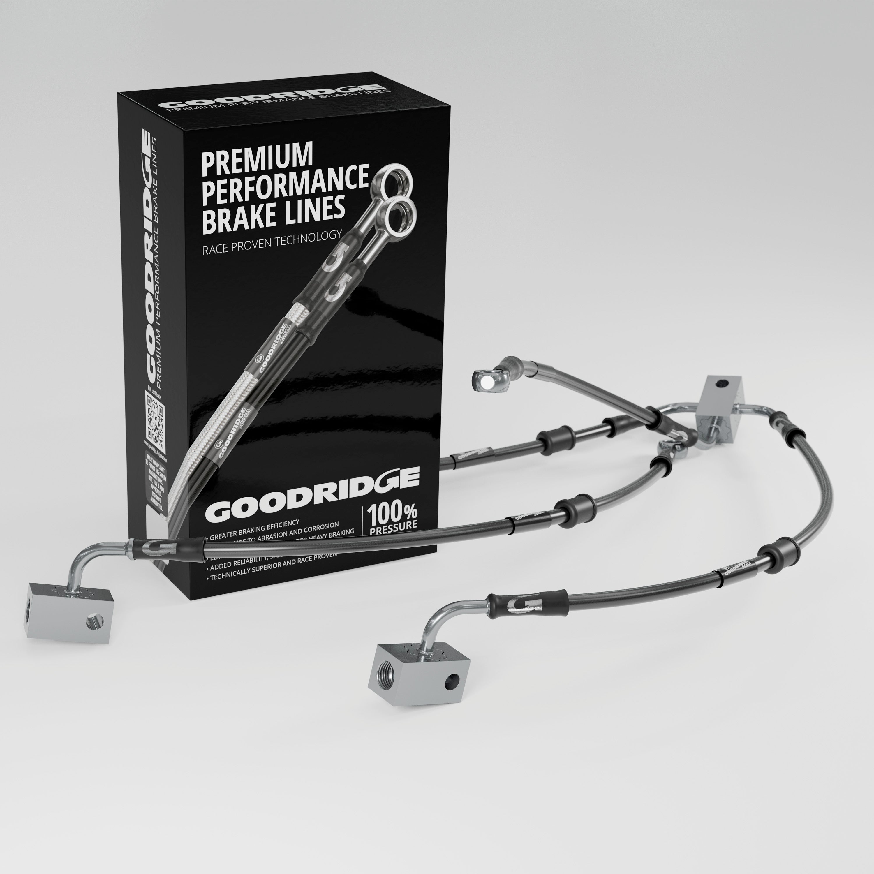 PERFORMANCE BRAKE HOSE KIT FOR HONDA VFR800X CROSSRUNNER ABS 17-21 Honda