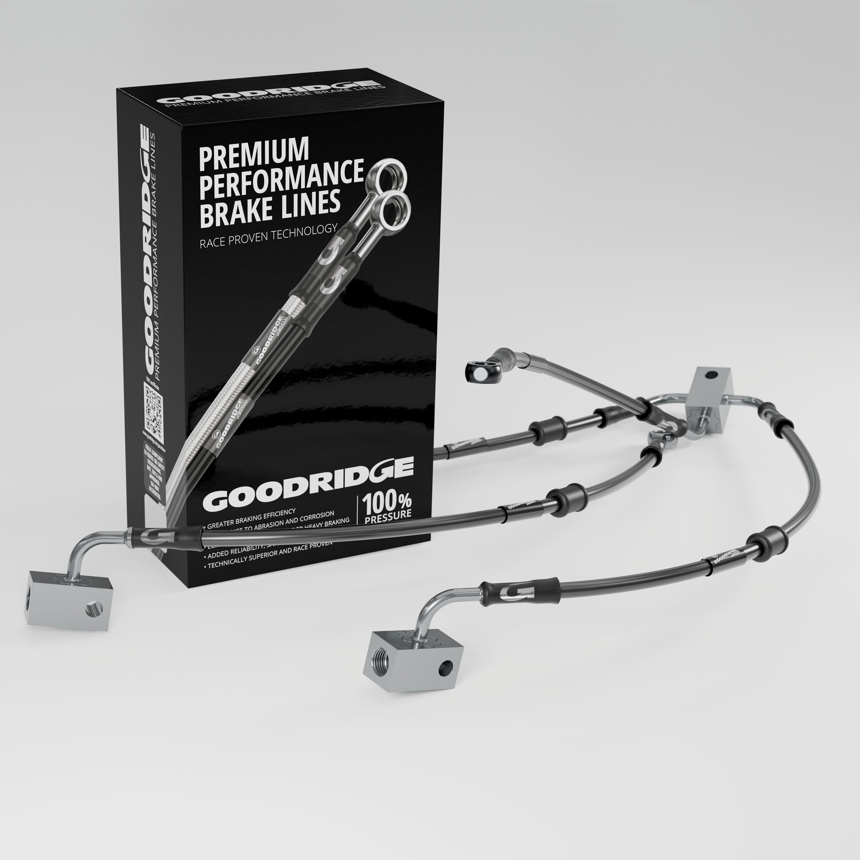 PERFORMANCE BRAKE HOSE KIT FOR KAWASAKI Z900 ABS 20-24 Kawasaki