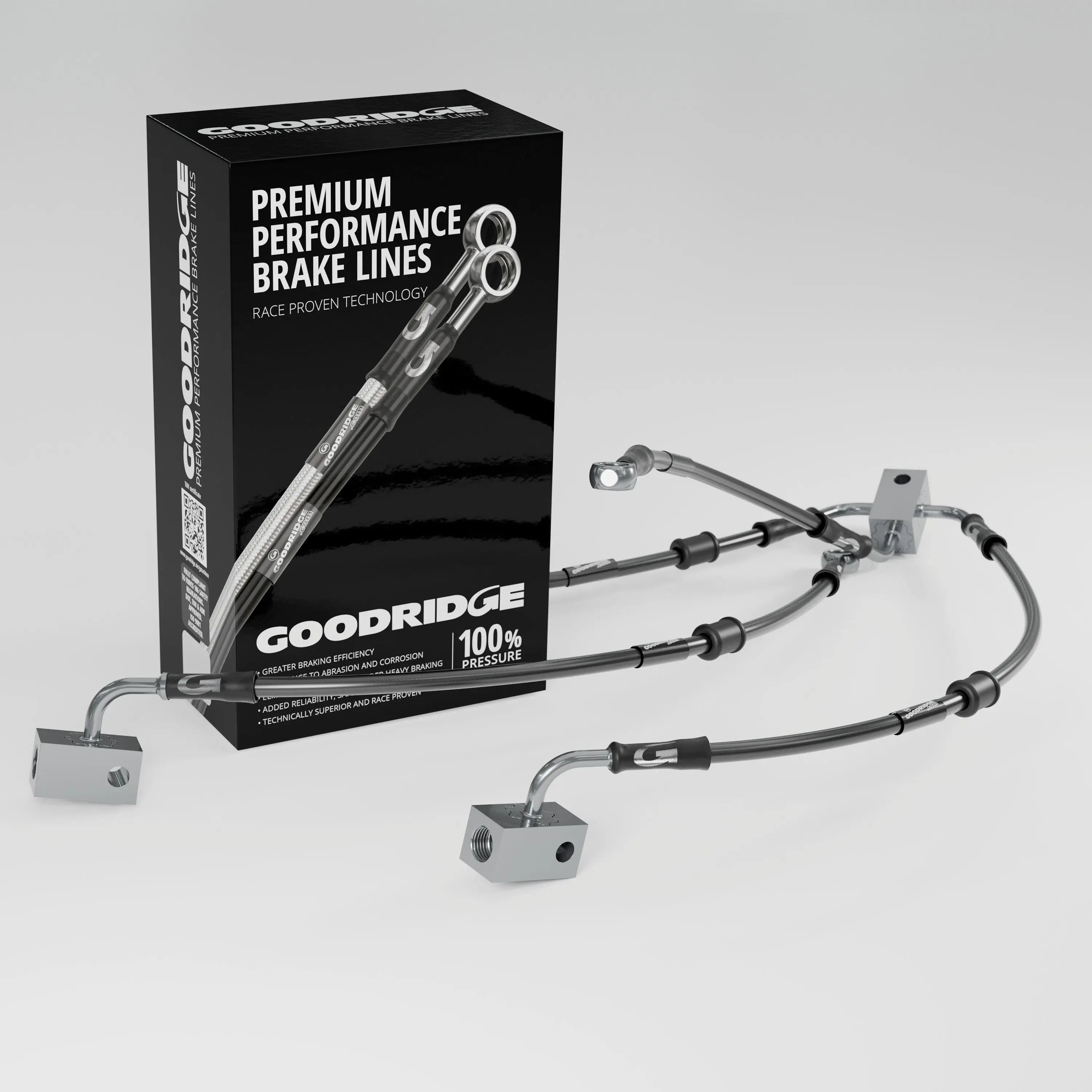 PERFORMANCE BRAKE HOSE KIT FOR KAWASAKI ZX10R / KRT / PERFORMANCE ABS 16-20 Kawasaki