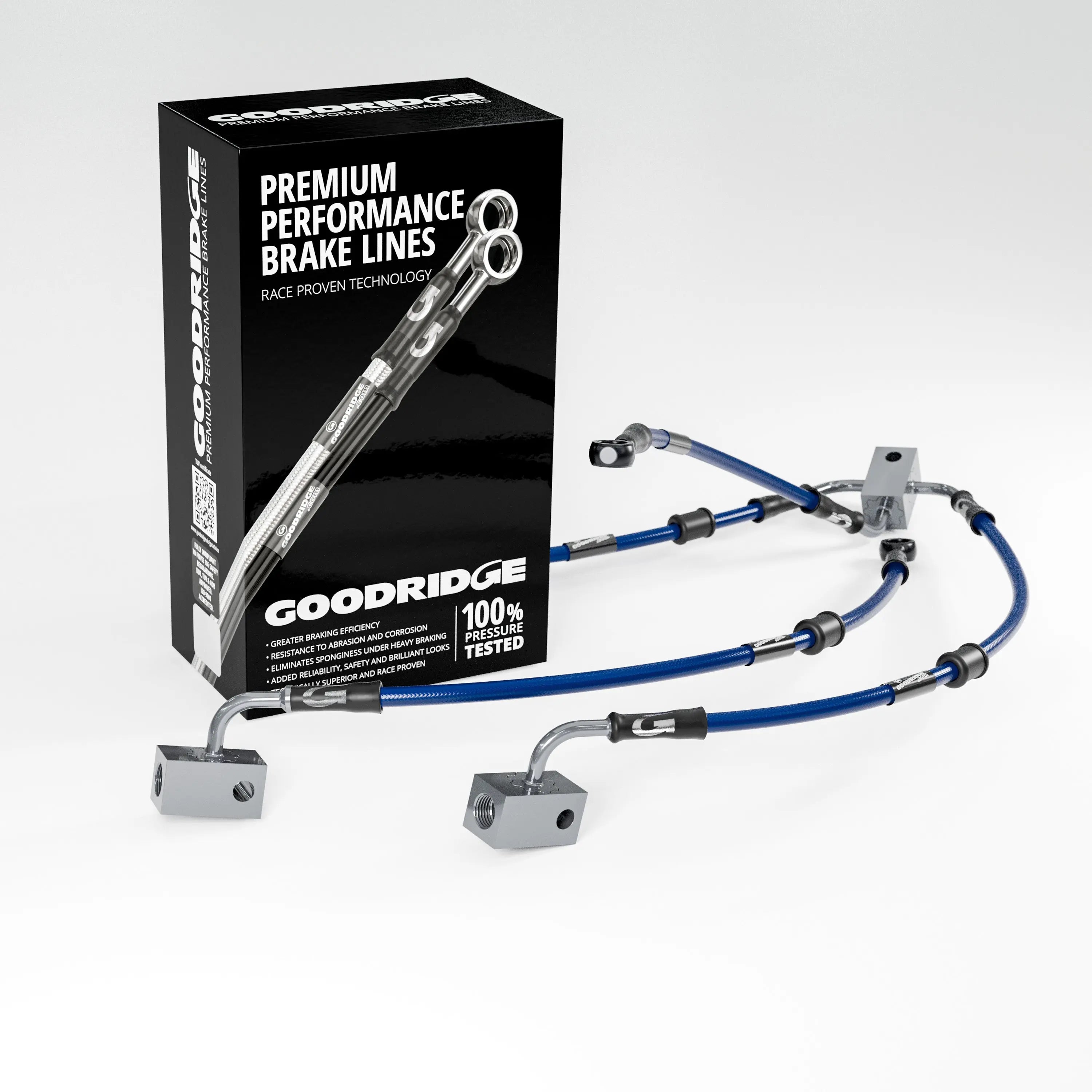 PERFORMANCE BRAKE HOSE KIT FOR YAMAHA TRACER 700 + TRACER GT ABS 16-20 Yamaha