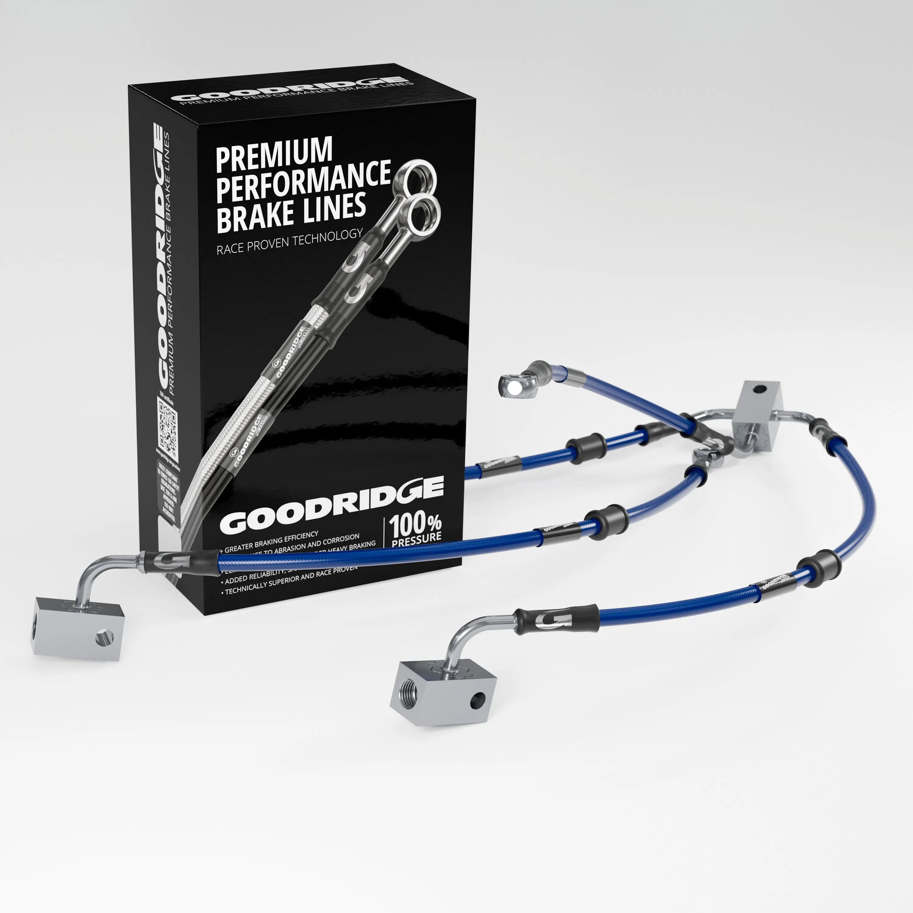 PERFORMANCE BRAKE HOSE KIT FOR KAWASAKI ZX10R / KRT / PERFORMANCE ABS 16-20 Kawasaki