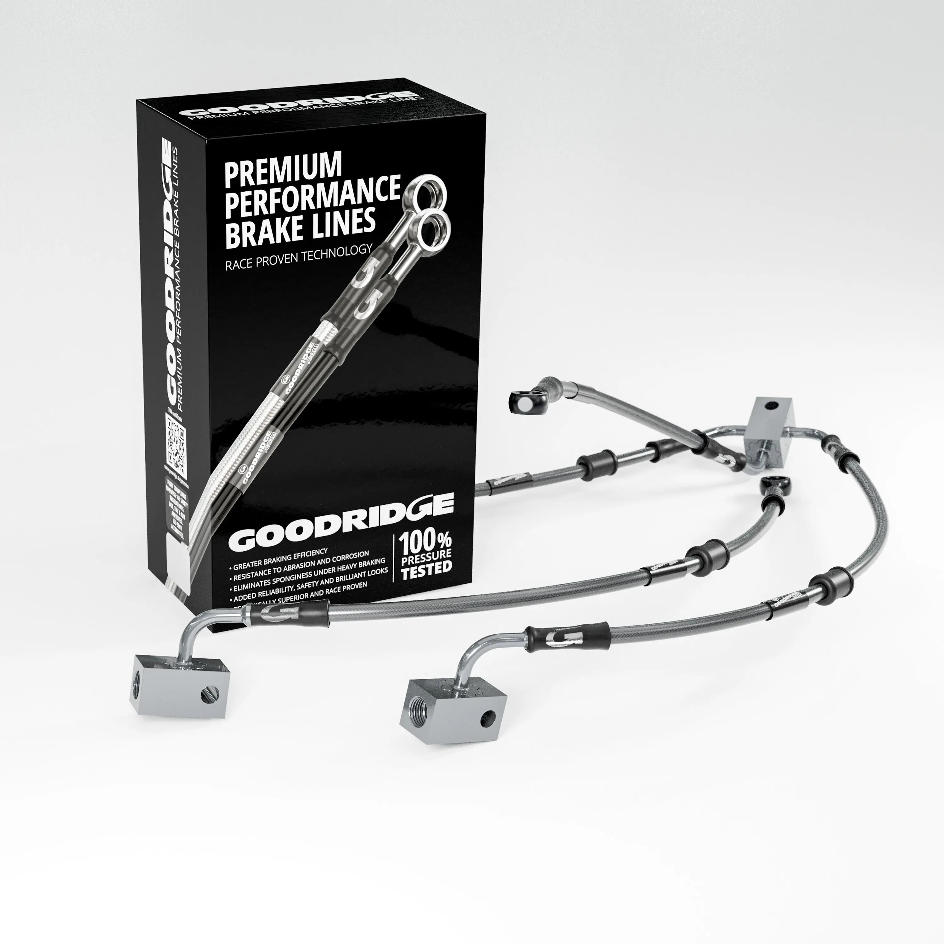 PERFORMANCE BRAKE HOSE KIT FOR KAWASAKI ZX10R / KRT / PERFORMANCE ABS 16-20 Kawasaki