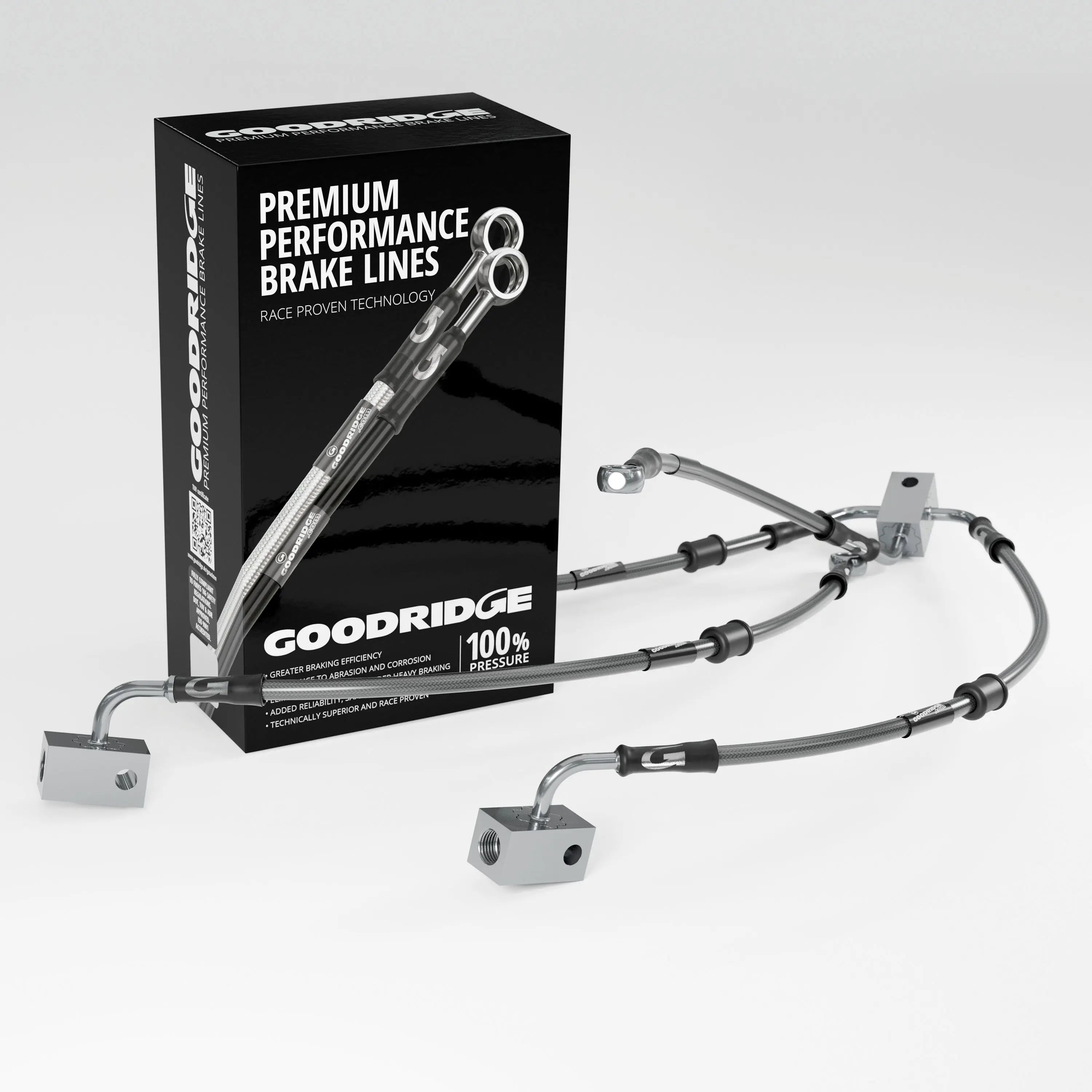 PERFORMANCE BRAKE HOSE KIT FOR HONDA CBR650F ABS 17-18 Honda