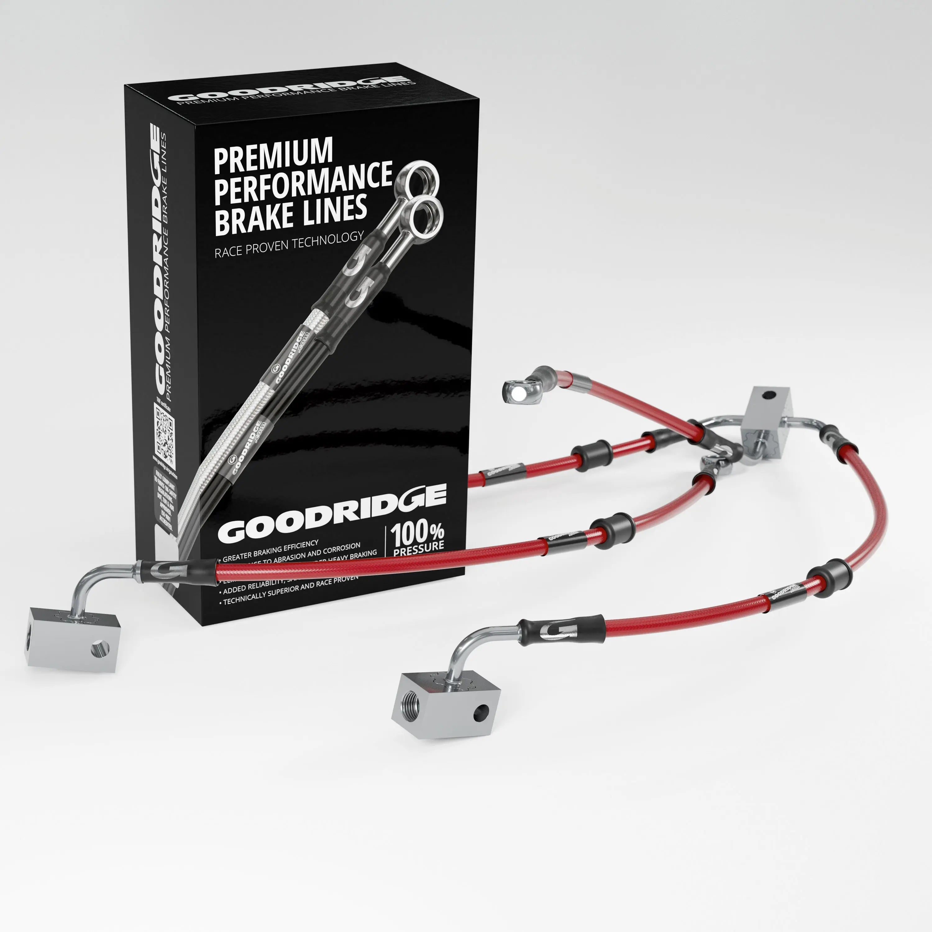 PERFORMANCE BRAKE HOSE KIT FOR KAWASAKI KLZ1000 VERSYS ABS 15-18 Kawasaki