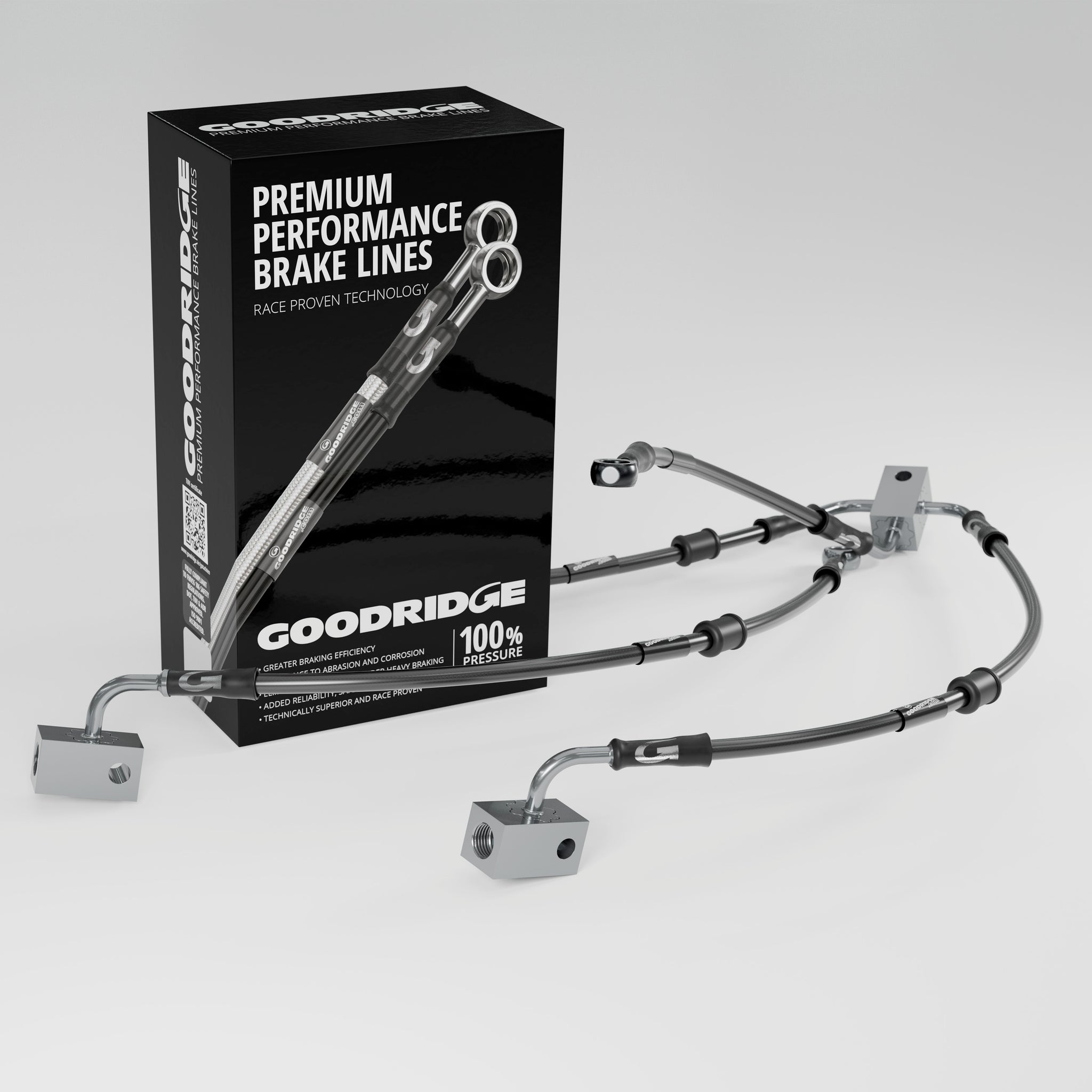 PERFORMANCE BRAKE HOSE KIT FOR KAWASAKI Z900 ABS 25-26 Kawasaki