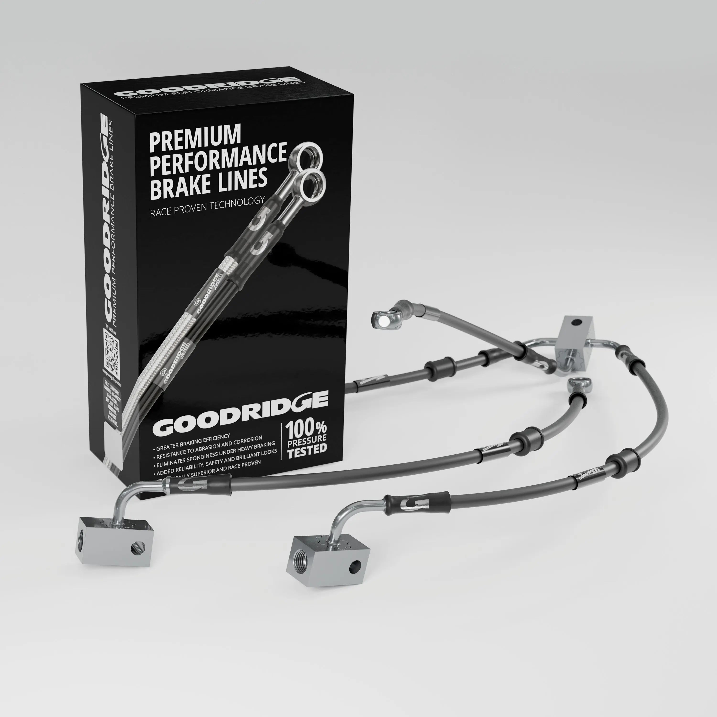 PERFORMANCE BRAKE HOSE KIT FOR KAWASAKI ZX10R / KRT / PERFORMANCE ABS 16-20 Kawasaki