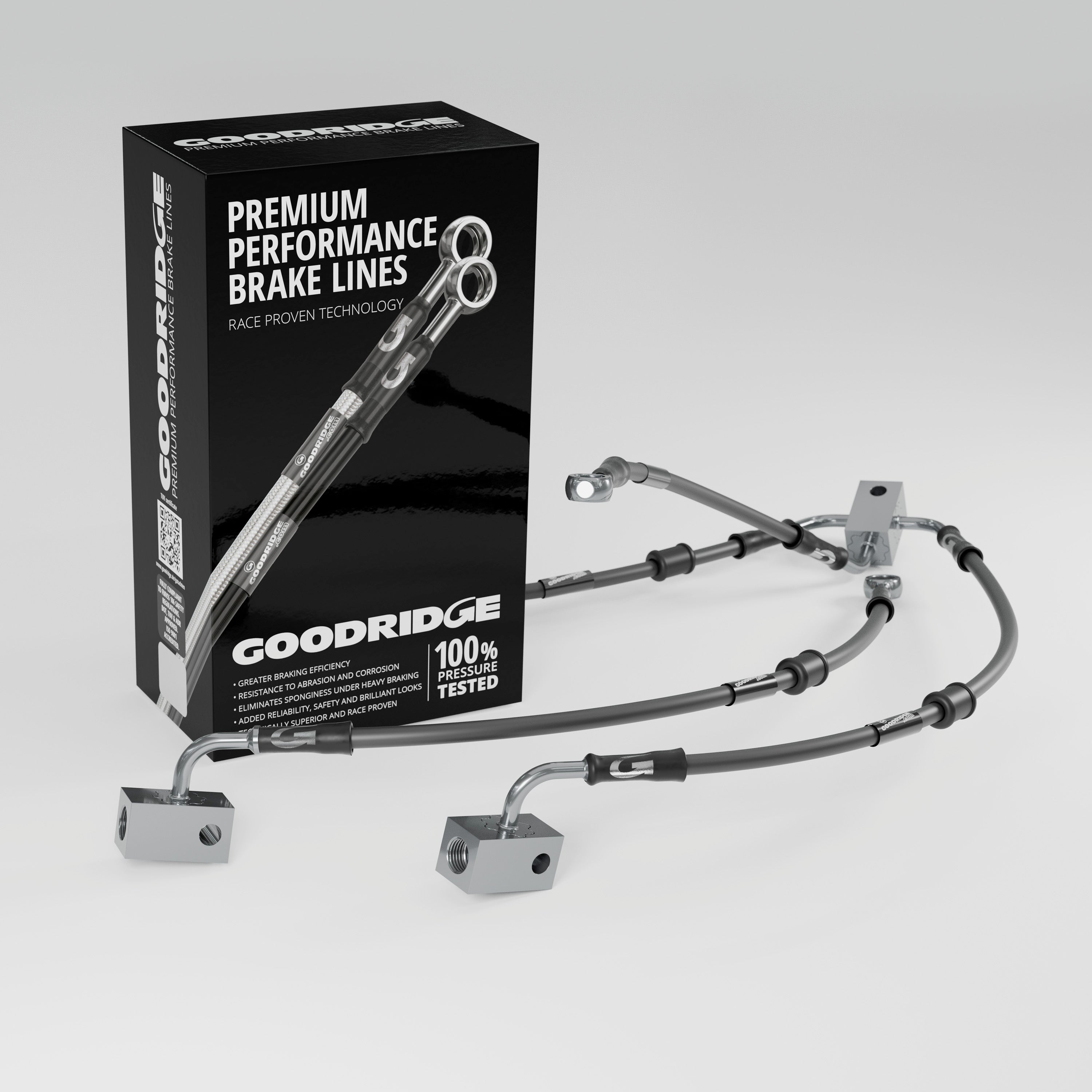 PERFORMANCE BRAKE HOSE KIT FOR HONDA VFR800X CROSSRUNNER ABS 15-16 Honda