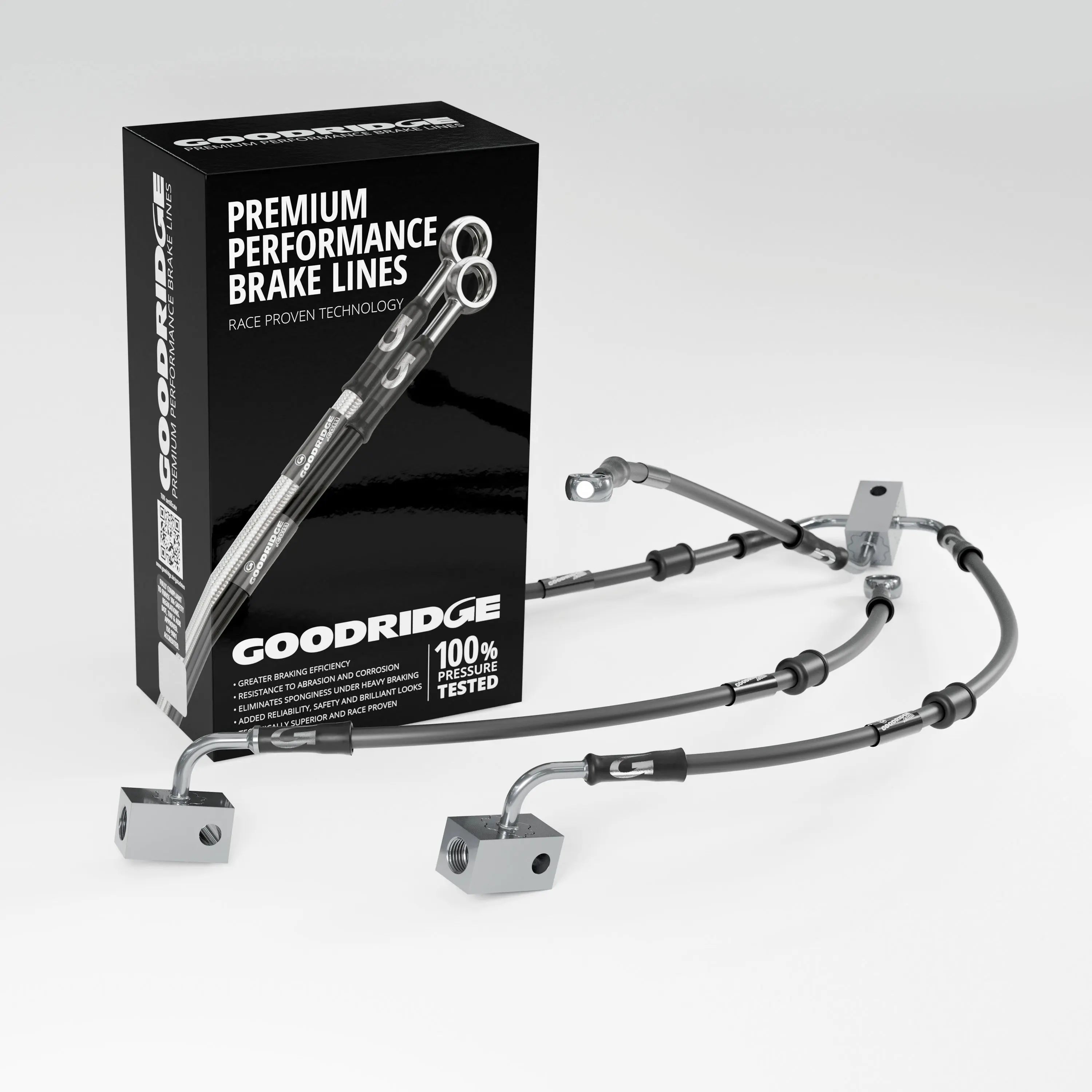 PERFORMANCE BRAKE HOSE KIT FOR HONDA CBR650F ABS 17-18 Honda