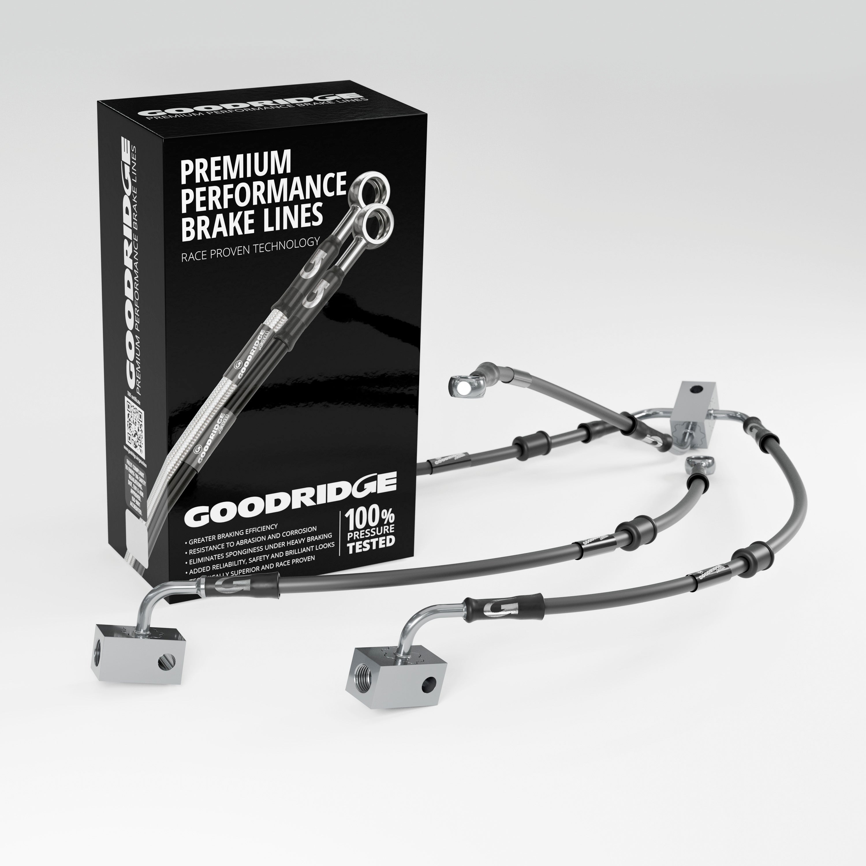 PERFORMANCE BRAKE HOSE KIT FOR HONDA VFR800X CROSSRUNNER ABS 15-16 Honda