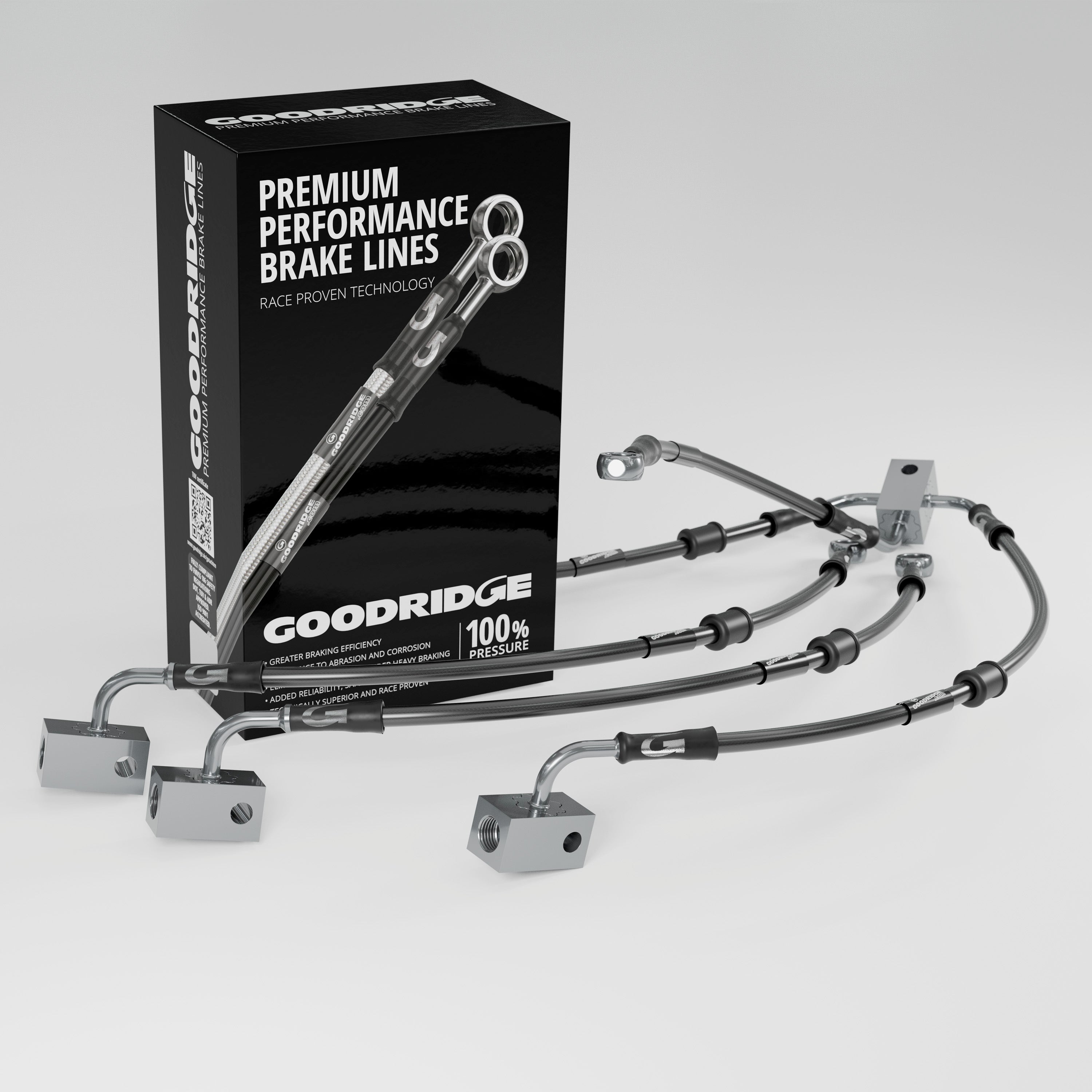 PERFORMANCE BRAKE HOSE KIT FOR YAMAHA XSR900 GP ABS 24-26 Yamaha