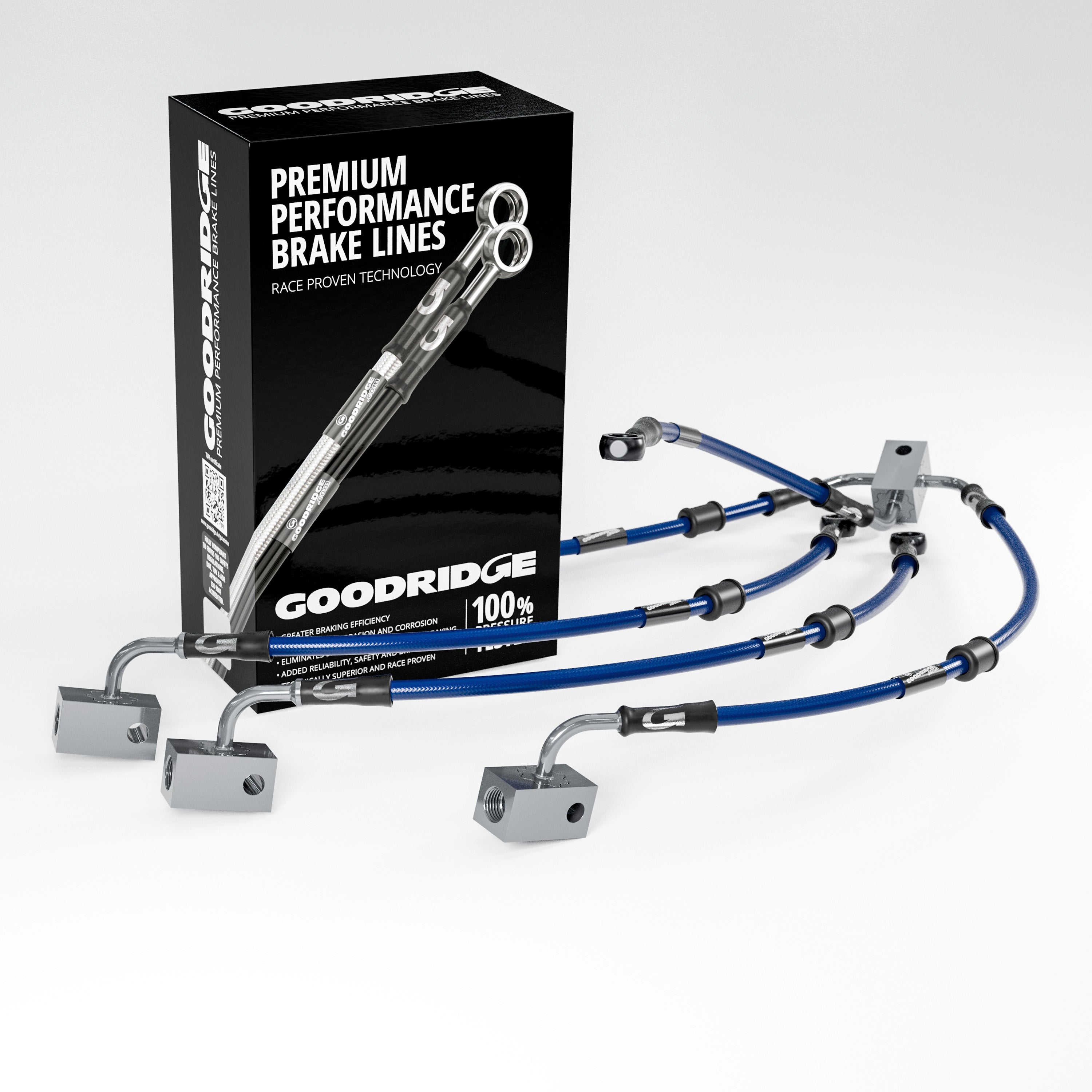 PERFORMANCE BRAKE HOSE KIT FOR HONDA VFR1200X CROSSTOURER ABS 12-21 Honda