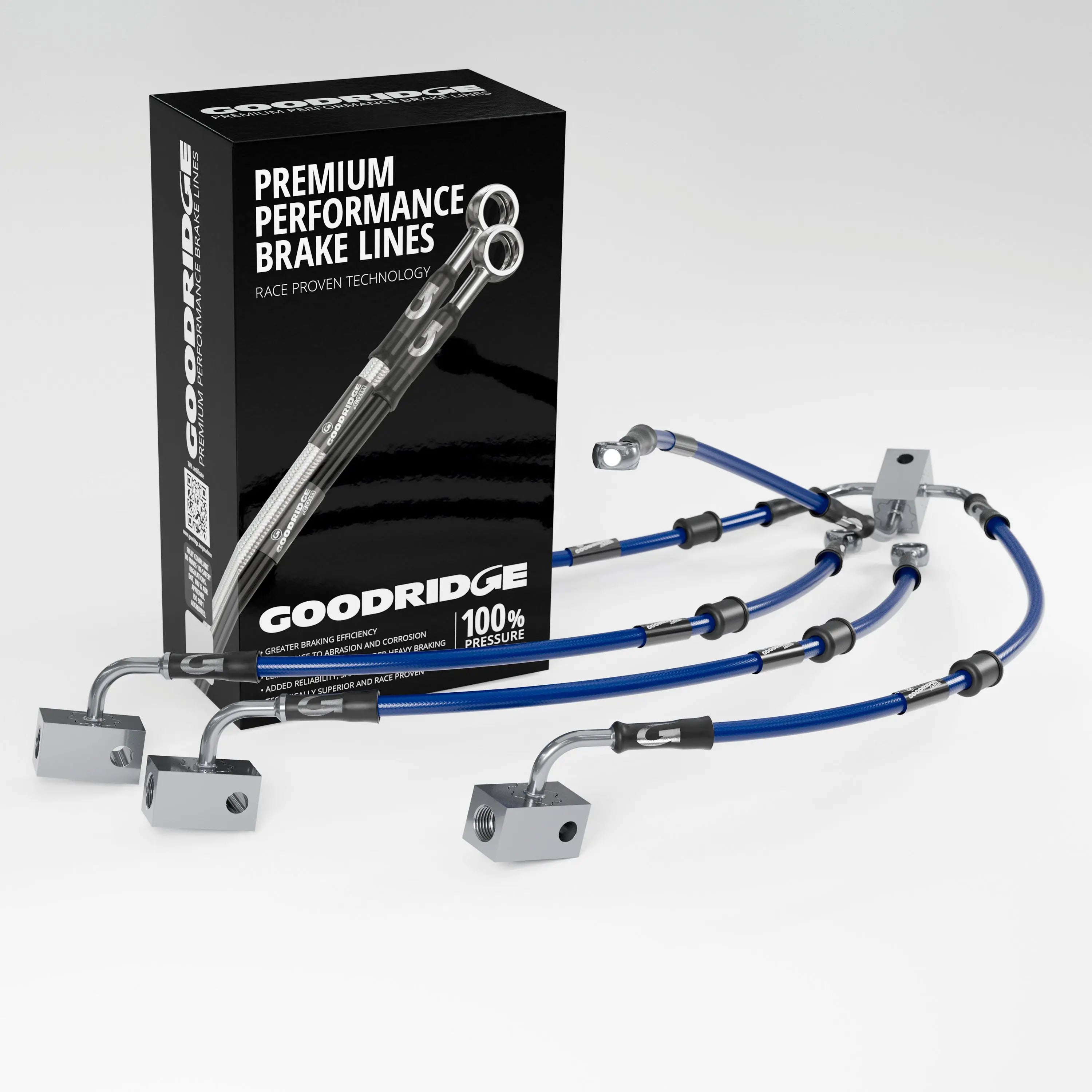 PERFORMANCE BRAKE HOSE KIT FOR YAMAHA FJR1300A ABS 08-16 Yamaha