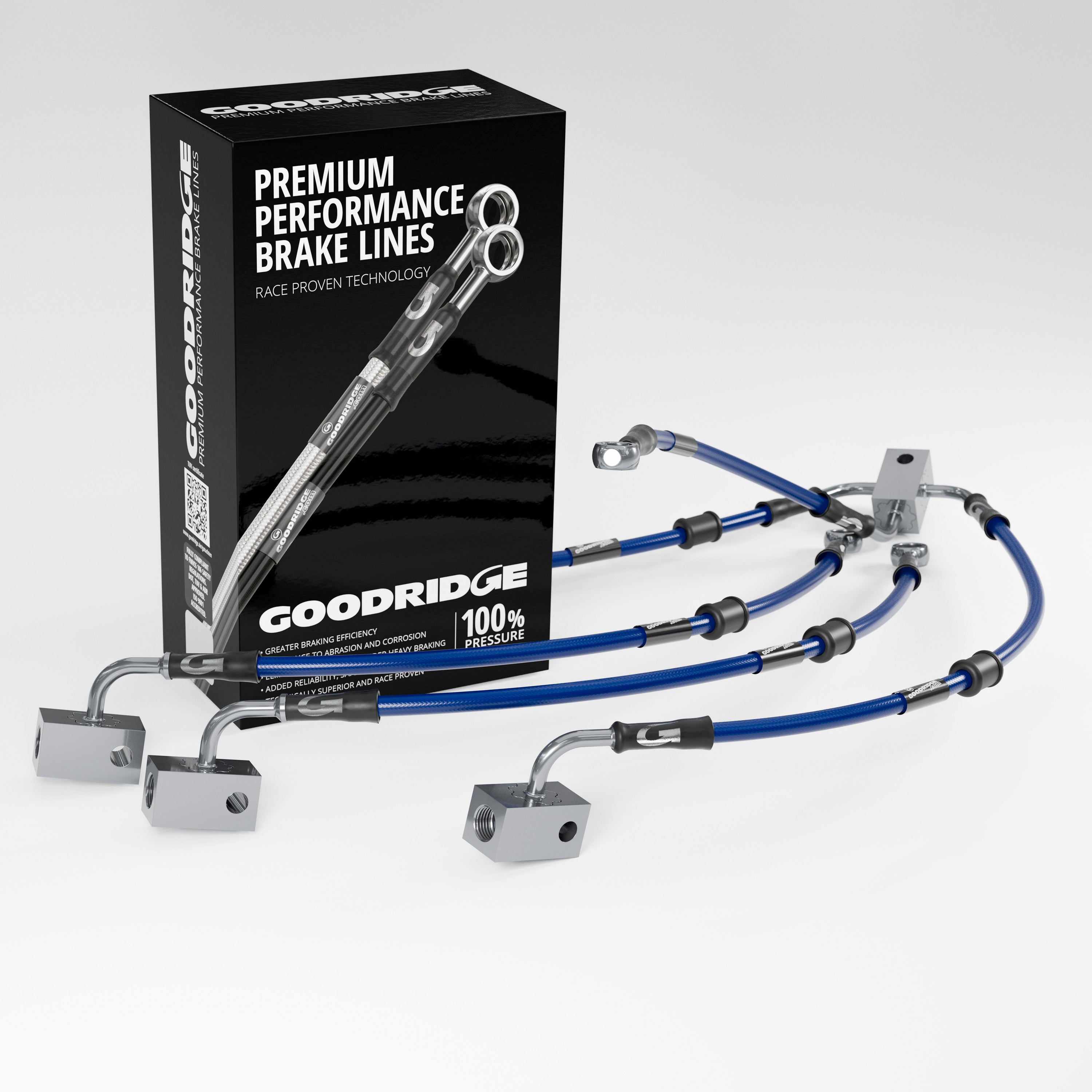 PERFORMANCE BRAKE HOSE KIT FOR YAMAHA XSR900 + ABARTH ABS 16-21 Yamaha