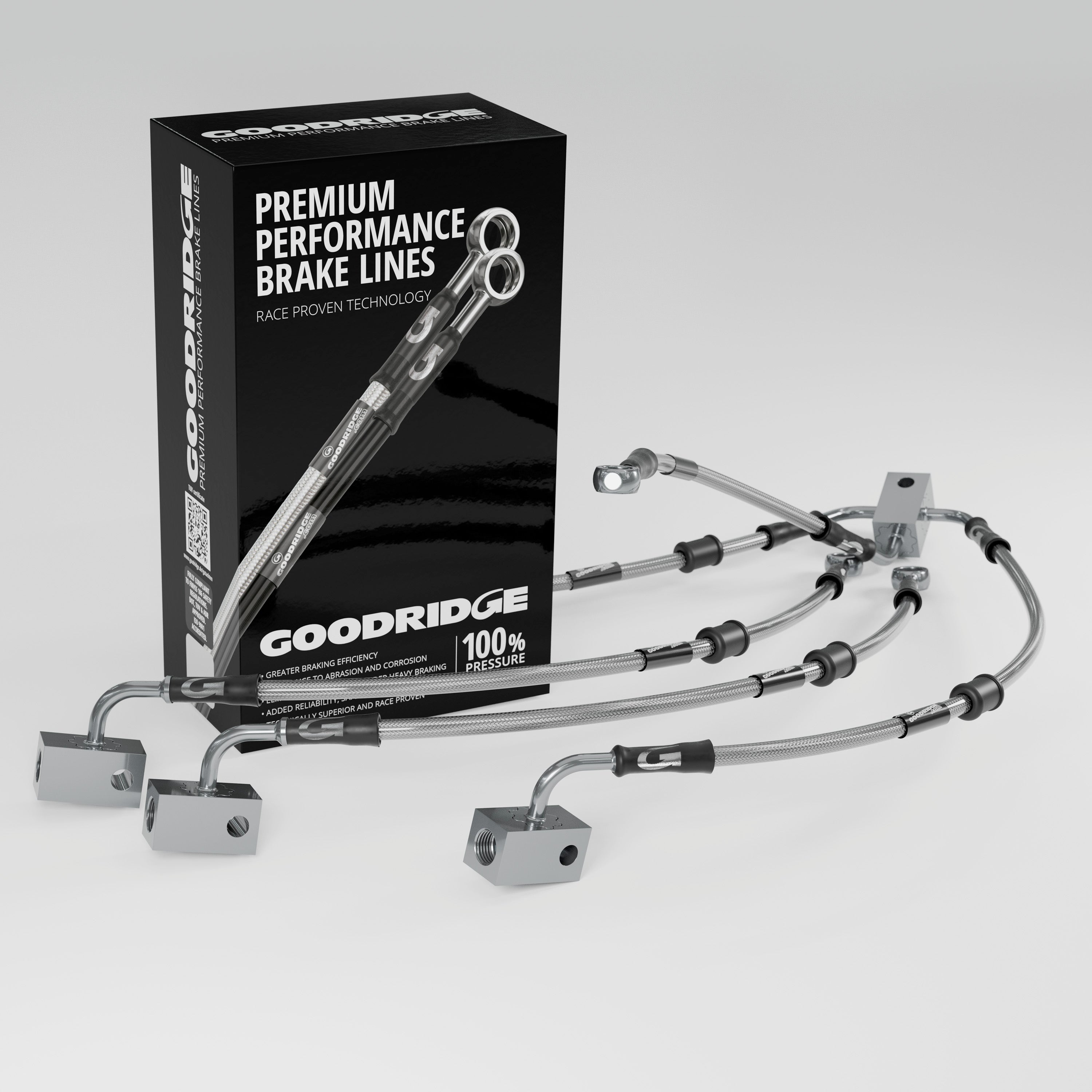 PERFORMANCE BRAKE HOSE KIT FOR YAMAHA XSR900 GP ABS 24-26 Yamaha