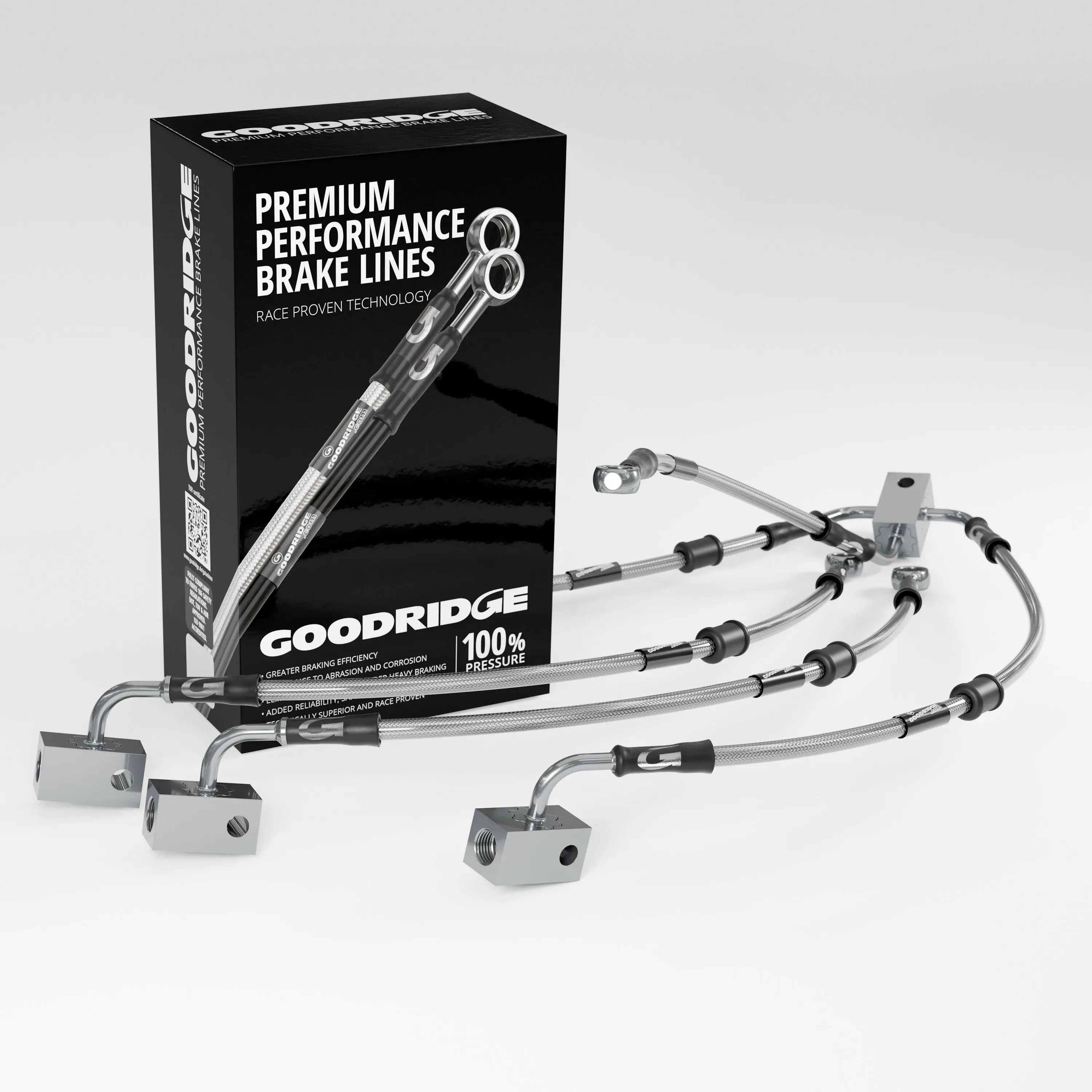 PERFORMANCE BRAKE HOSE KIT FOR YAMAHA YZF R1/R1M ABS 15-19 Yamaha