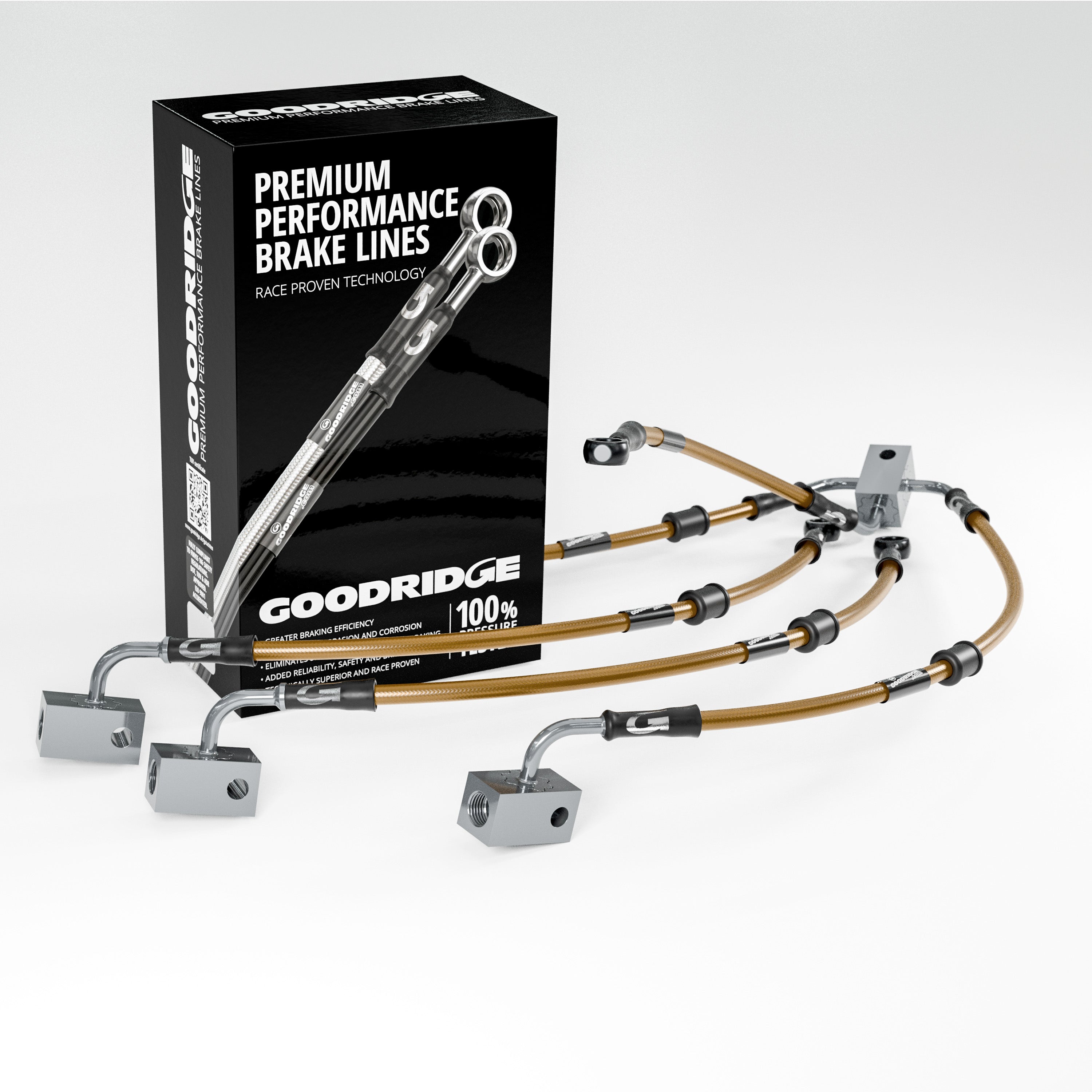 PERFORMANCE BRAKE HOSE KIT FOR HONDA VFR1200X CROSSTOURER ABS 12-21 Honda