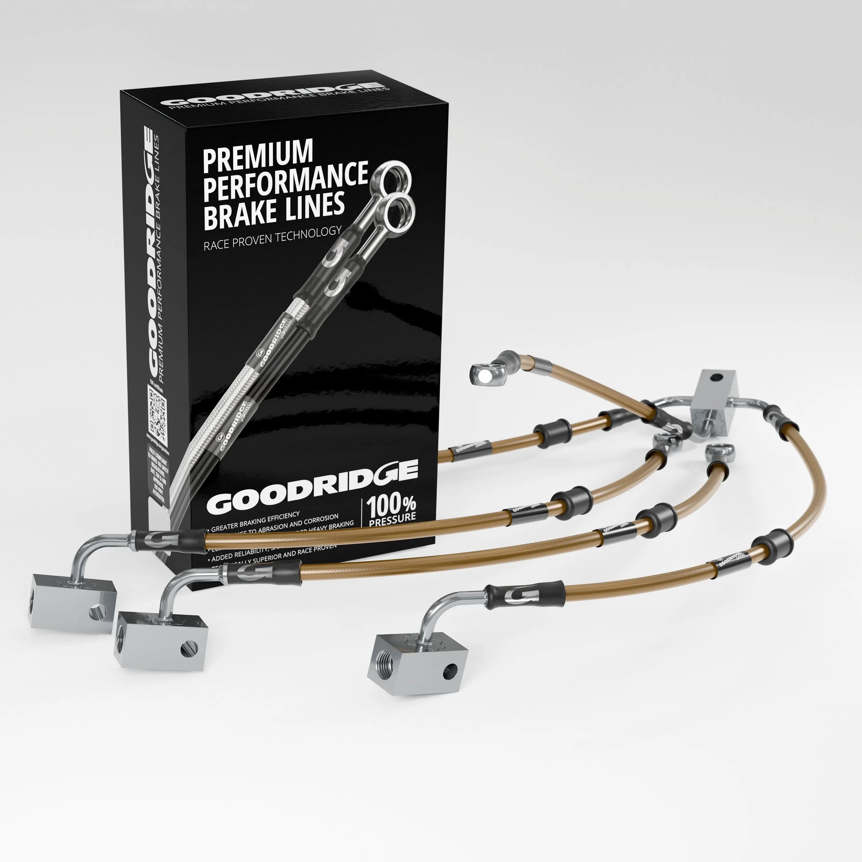 PERFORMANCE BRAKE HOSE KIT FOR YAMAHA YZF R1/R1M ABS 15-19 Yamaha