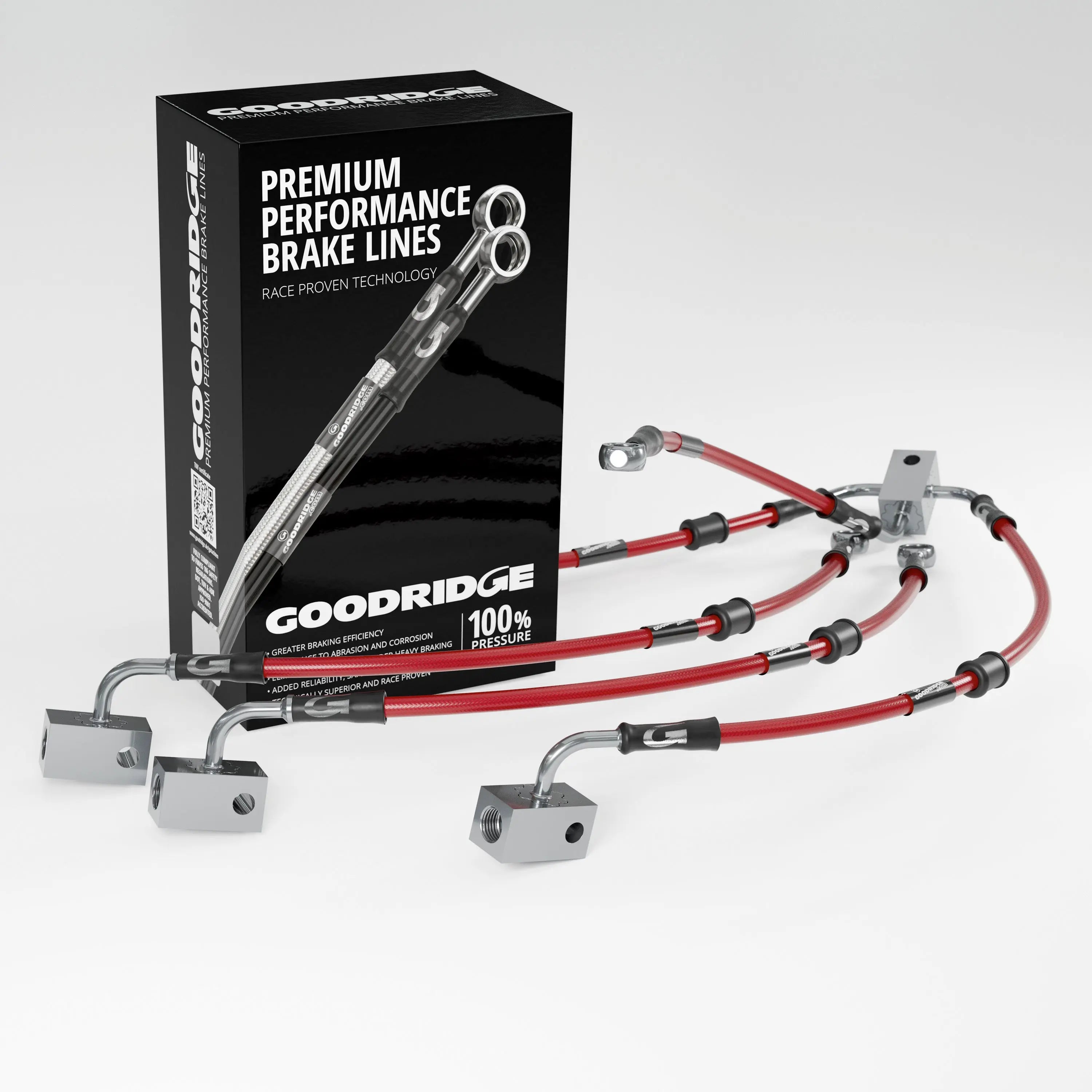 PERFORMANCE BRAKE HOSE KIT FOR YAMAHA FJR1300A ABS 08-16 Yamaha