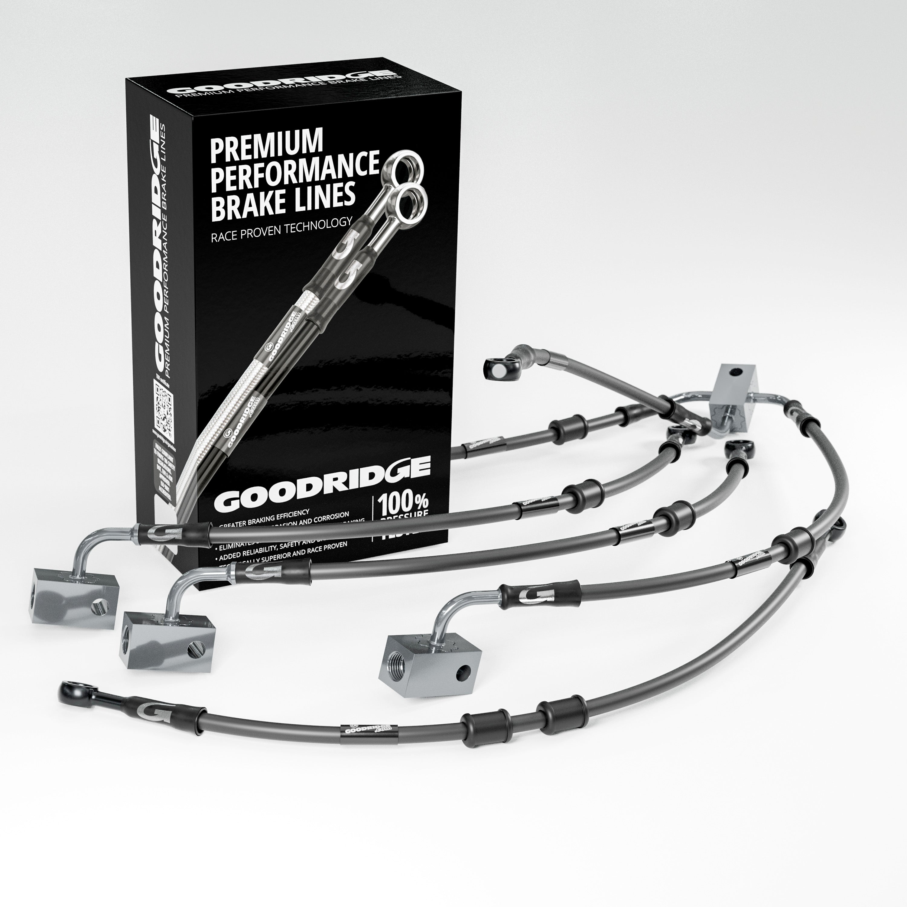 PERFORMANCE BRAKE HOSE KIT FOR HONDA VFR800X CROSSRUNNER ABS 11-14 Honda