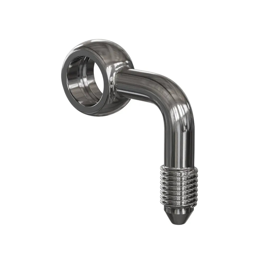 Goodridge Buildaline - 90  degree Side Bend Banjo Adaptor - 10mm Hole - Goodridge