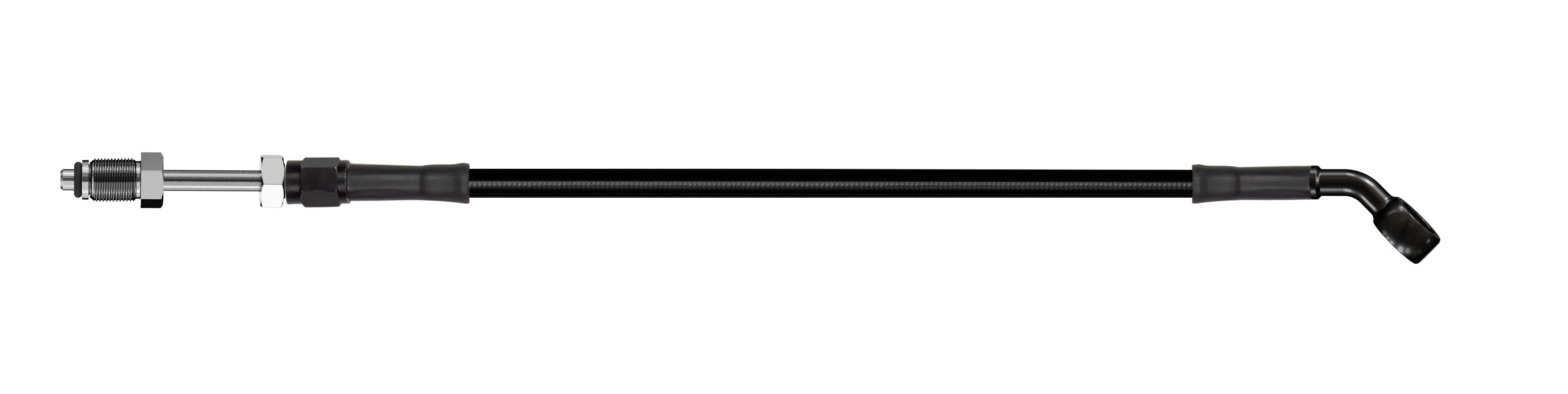 V-TWIN UNIVERSAL CLUTCH LINES WITH 45 DEGREE BANJO FITTING FOR HARLEY DAVIDSON PRE 2013 MODELS (EXCLUDING CVO) Goodridge