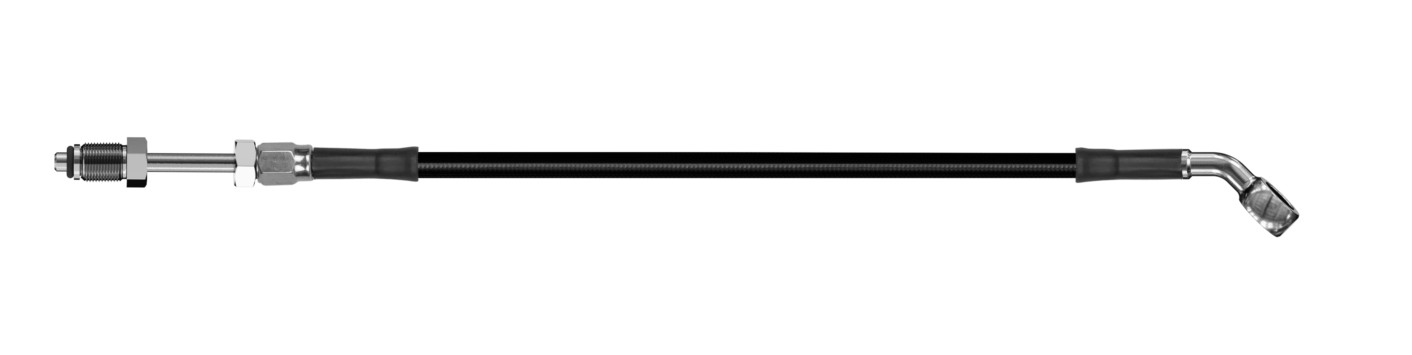 V-TWIN UNIVERSAL CLUTCH LINES WITH 45 DEGREE BANJO FITTING FOR HARLEY DAVIDSON PRE 2013 MODELS (EXCLUDING CVO) Goodridge