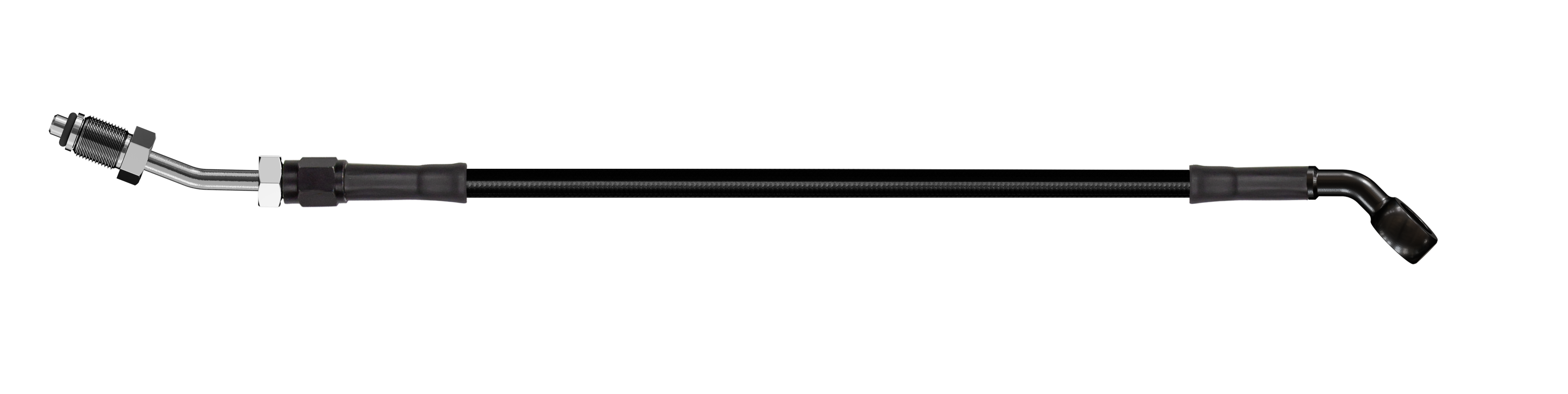 V-TWIN UNIVERSAL CLUTCH LINES WITH 45 DEGREE BANJO FITTING FOR HARLEY DAVIDSON PRE 2013 CVO & 02-17 V-ROD MODELS Goodridge