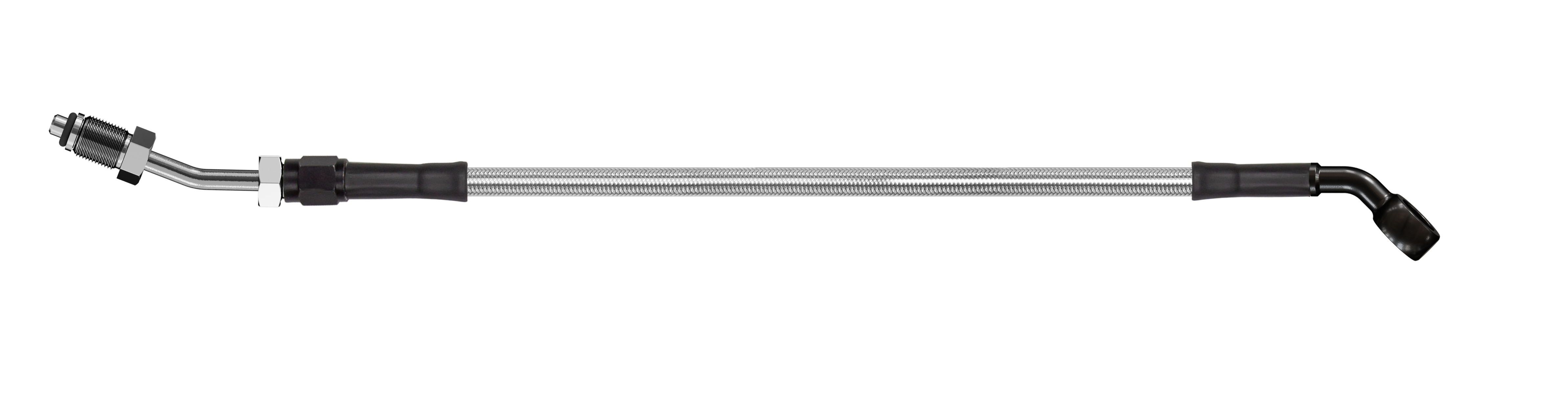 V-TWIN UNIVERSAL CLUTCH LINES WITH 45 DEGREE BANJO FITTING FOR HARLEY DAVIDSON PRE 2013 CVO & 02-17 V-ROD MODELS Goodridge