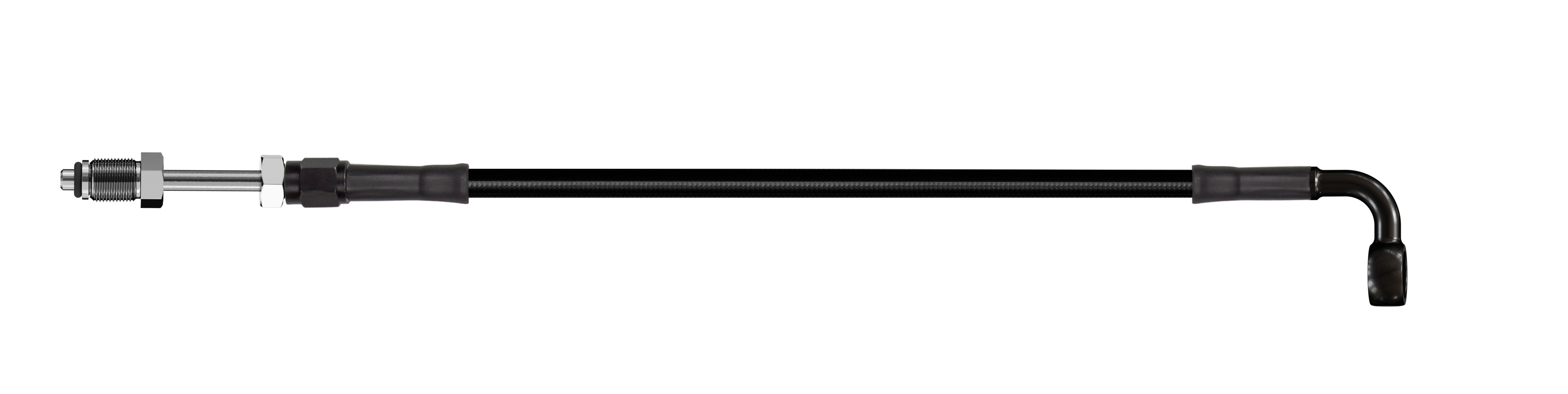 V-TWIN UNIVERSAL CLUTCH LINES WITH 90 degree  BANJO FITTING FOR HARLEY DAVIDSON PRE 2013 MODELS (EXCLUDING CVO) Goodridge