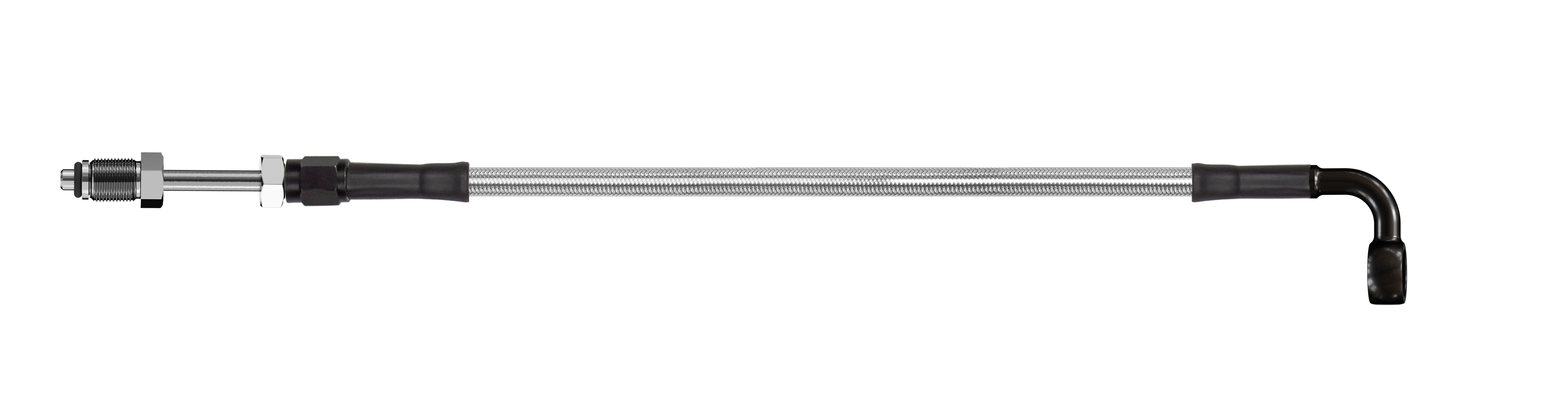 V-TWIN UNIVERSAL CLUTCH LINES WITH 90 degree  BANJO FITTING FOR HARLEY DAVIDSON PRE 2013 MODELS (EXCLUDING CVO) Goodridge