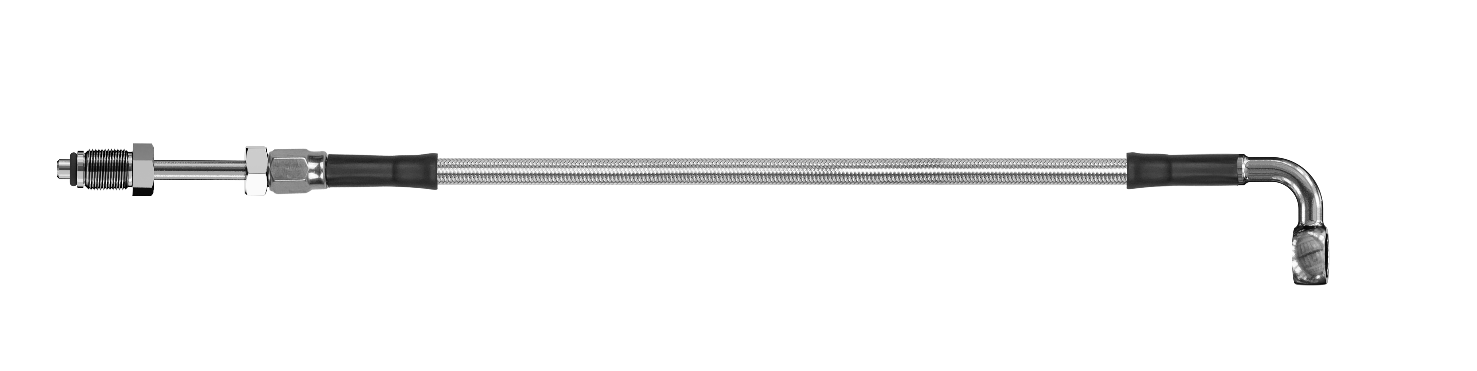 V-TWIN UNIVERSAL CLUTCH LINES WITH 90 degree  BANJO FITTING FOR HARLEY DAVIDSON PRE 2013 MODELS (EXCLUDING CVO) Goodridge