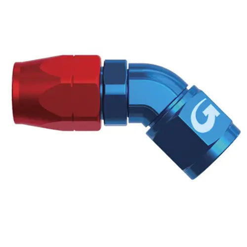 336-45 - 45 degree  FEMALE SWIVEL FITTING FORGED - JIC/UNF