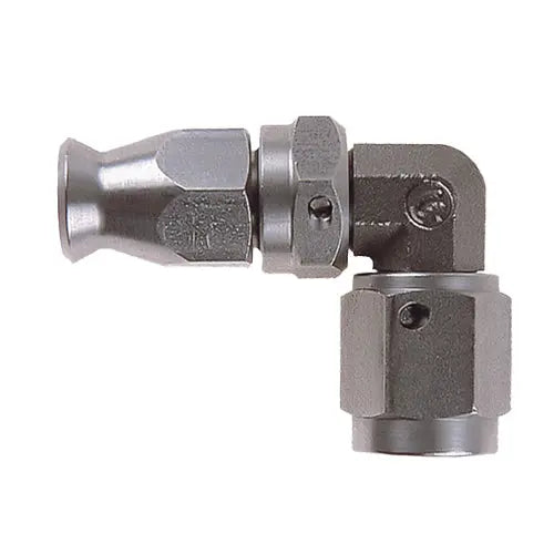 6690 - 90 degree FORGED FEMALE DOUBLE SWIVEL CONCAVE SEAT - JIC/UNF