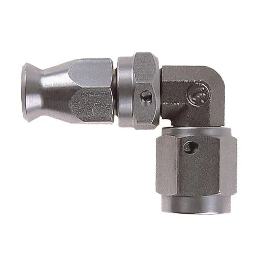 6690 - 90 degree FORGED FEMALE DOUBLE SWIVEL CONCAVE SEAT - METRIC