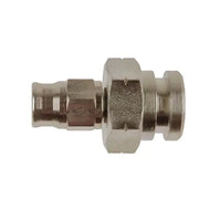 759 - FIXED FEMALE BULKHEAD CONVEX SEAT CIRCLIP GROOVE - METRIC - Goodridge