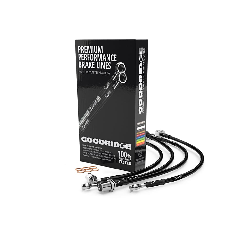 Brake Hose Kit for Ford Escort MK5 (Refered to as MK5A in UK) 1.8TD Estate Non-ABS 1994-1995