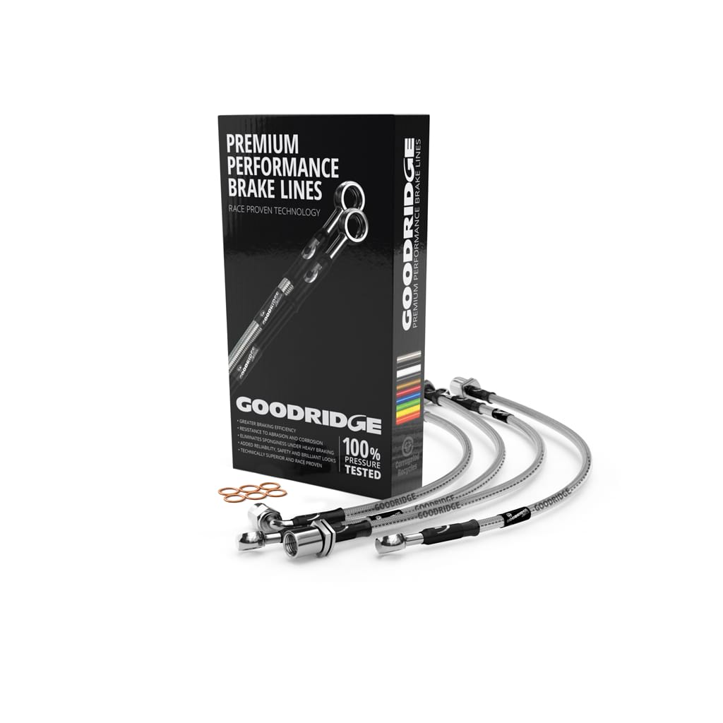 HIGH PERFORMANCE BRAIDED STAINLESS STEEL CLUTCH HOSE KIT FOR LAMBORGHINI DIABLO & COUNTACH